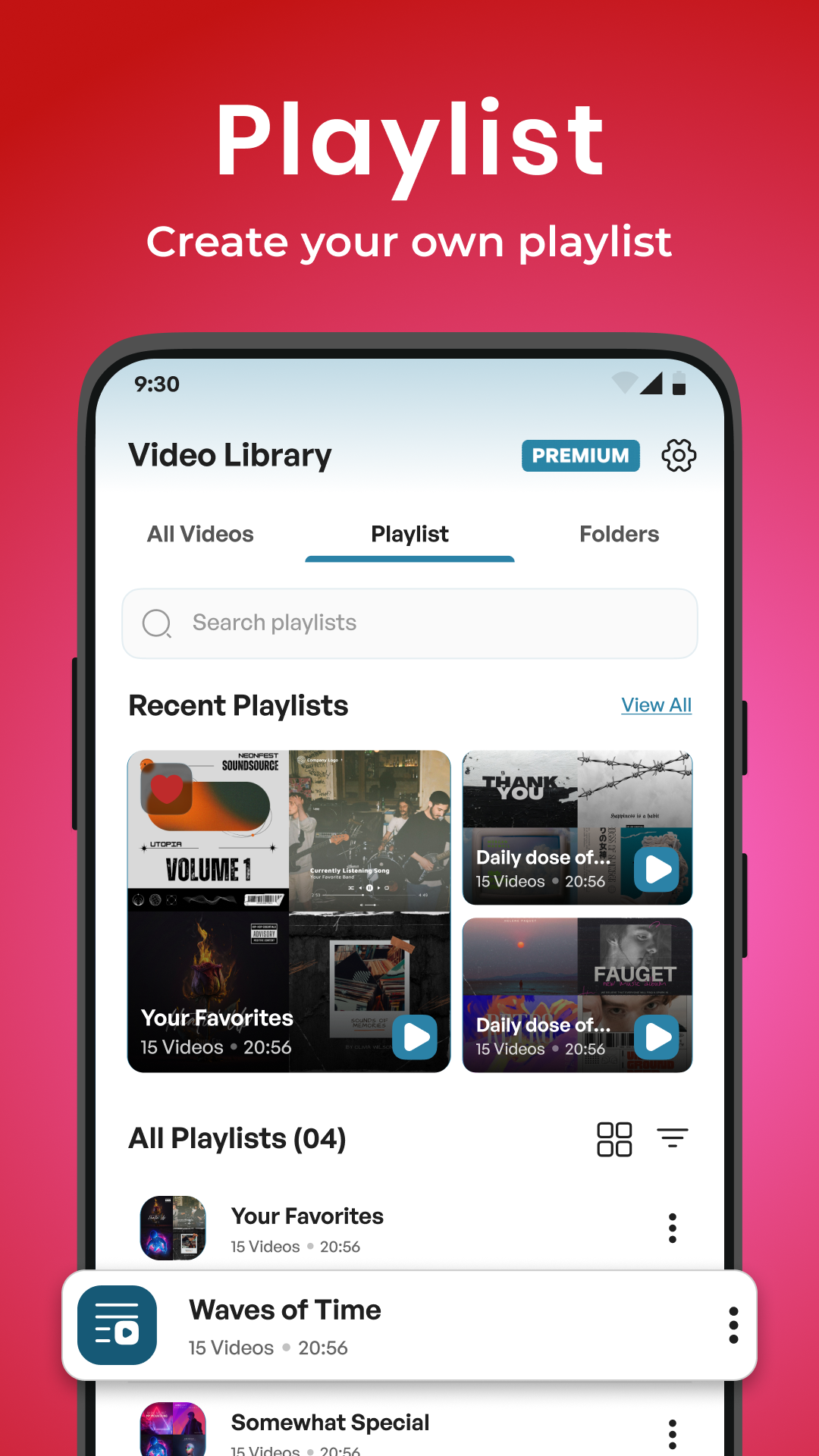 اسکرین شات 5 برنامه Music Player: Player Mp3 Music