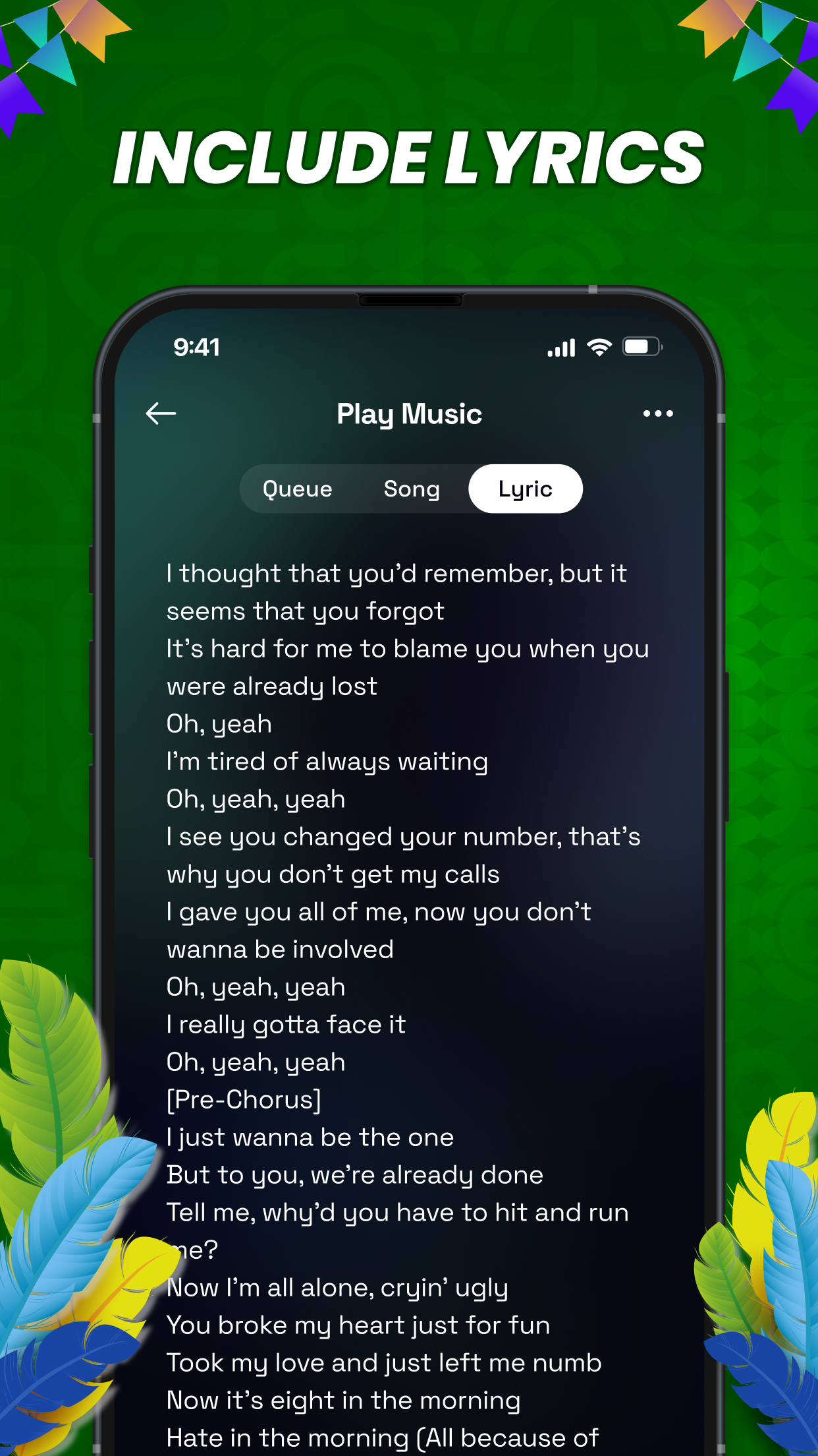 اسکرین شات 6 برنامه Play Music Files Offline App