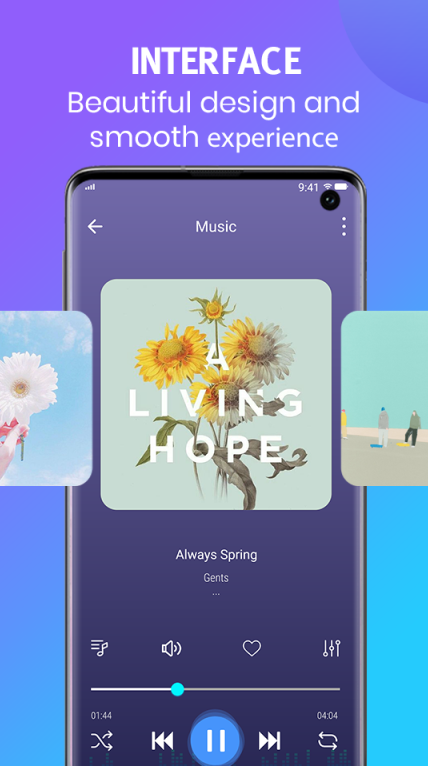 اسکرین شات 3 برنامه Music Player for Samsung: MP3