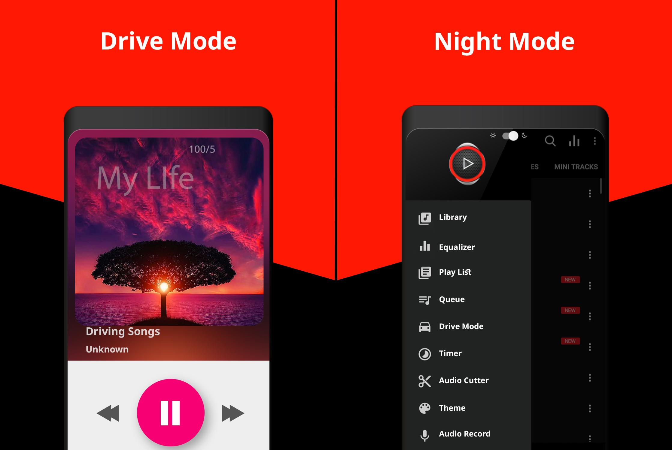 اسکرین شات 6 برنامه Music Player