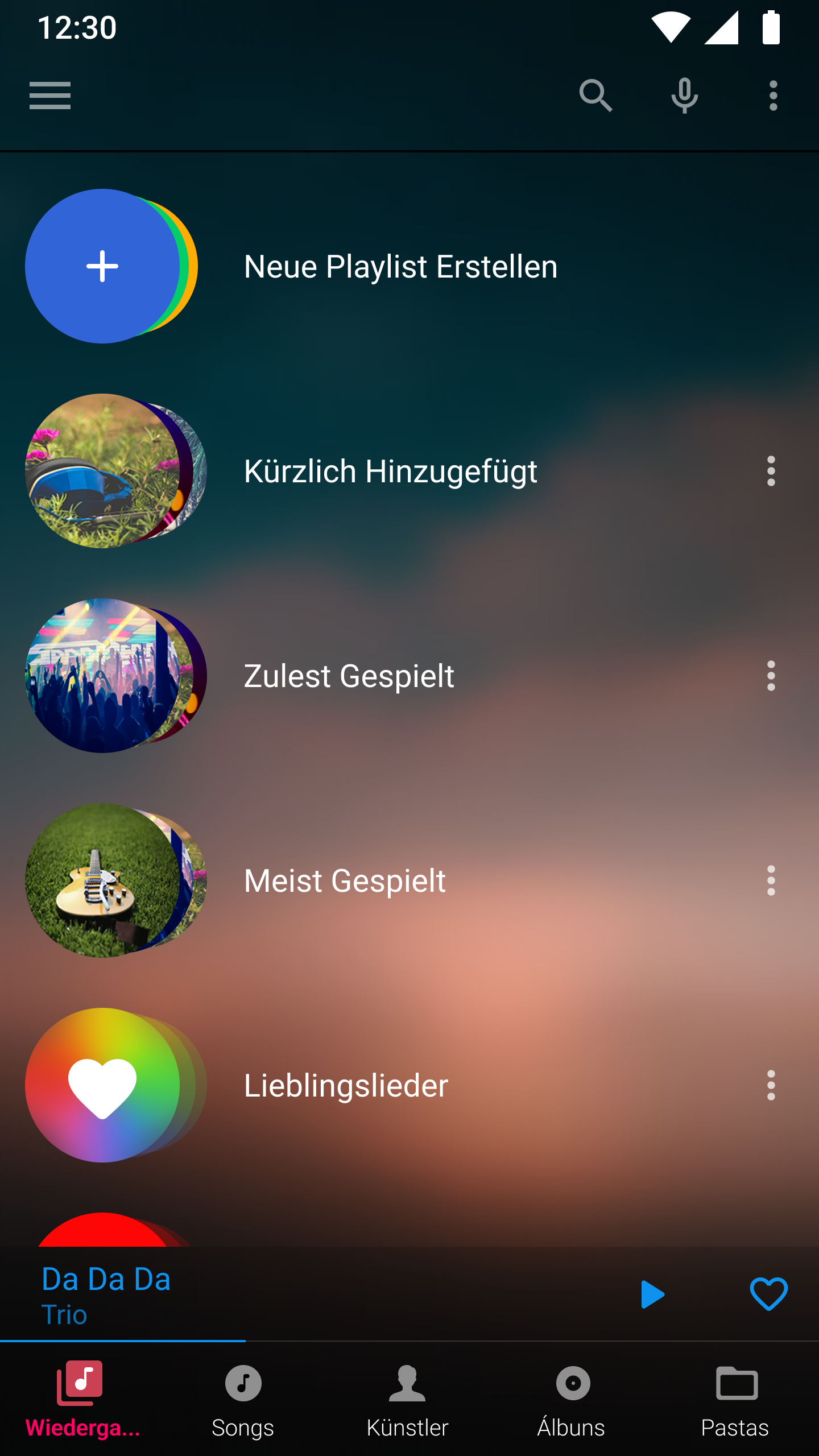 اسکرین شات 4 برنامه Music Player - Musik player
