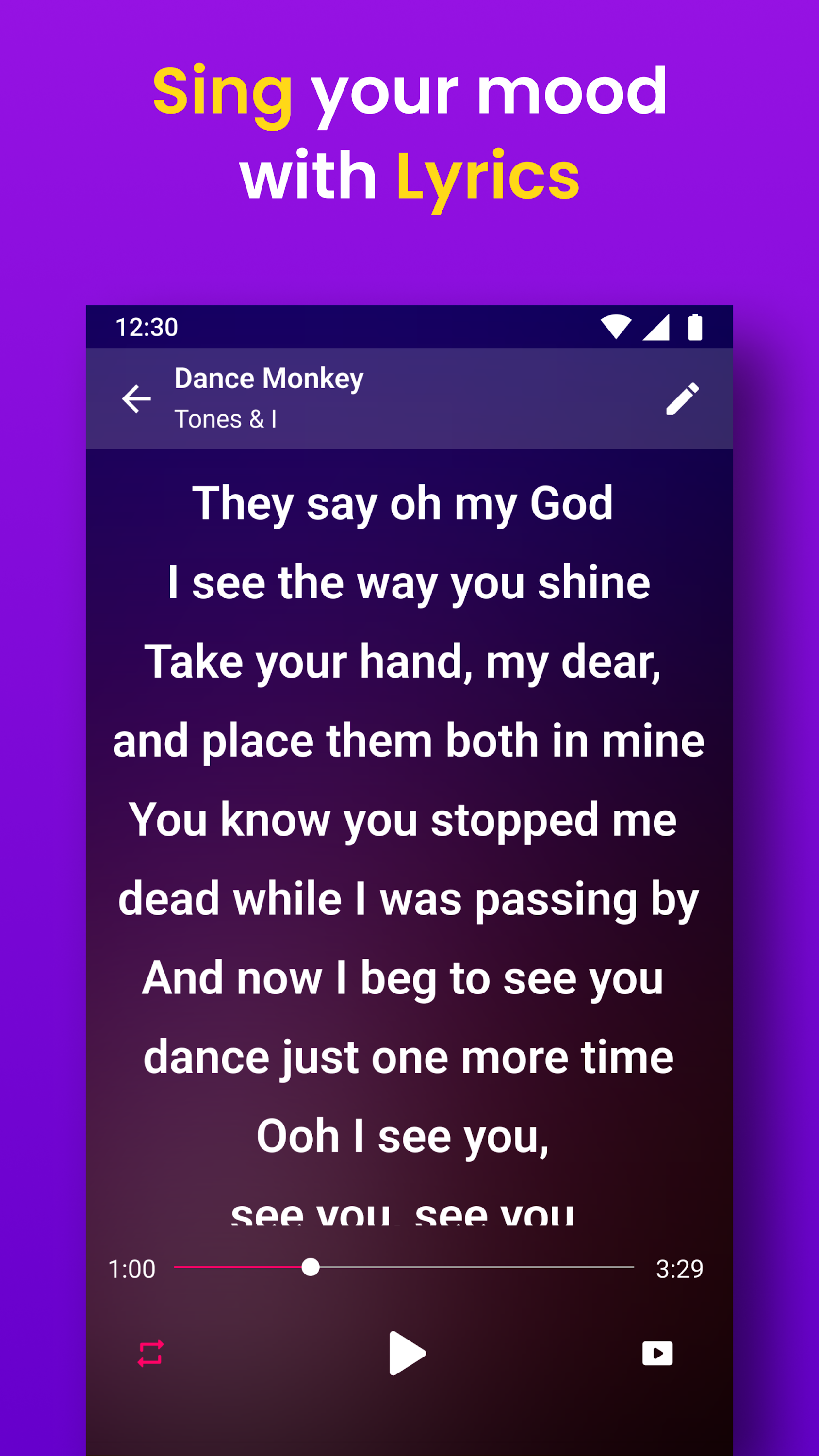 اسکرین شات برنامه Music Player - Audify Player 5