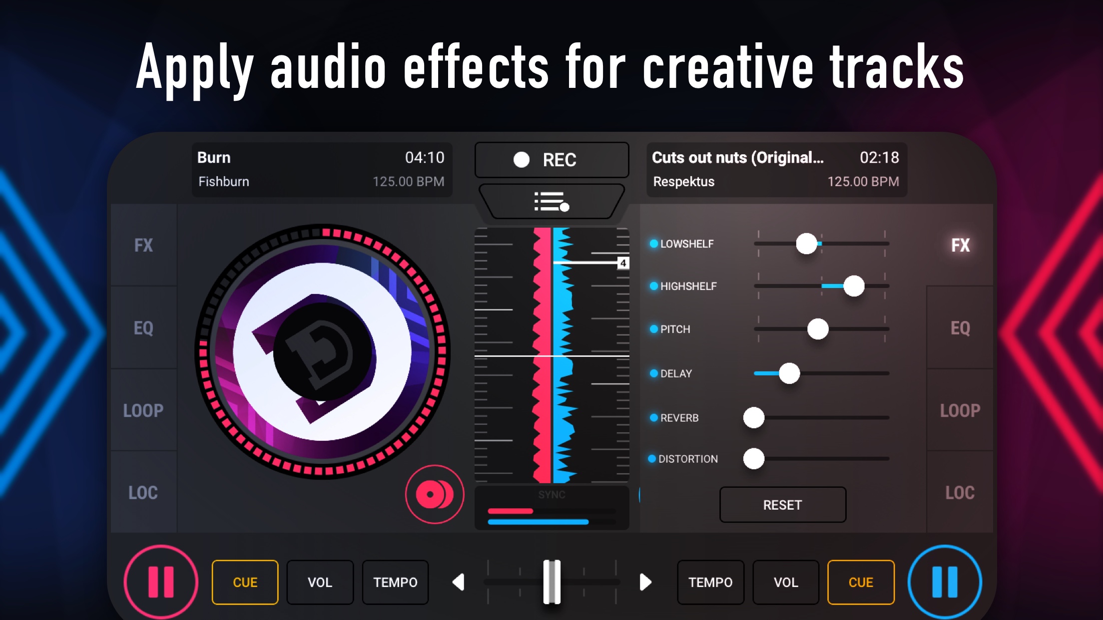 اسکرین شات 2 برنامه X Djing: Virtual DJ studio & B
