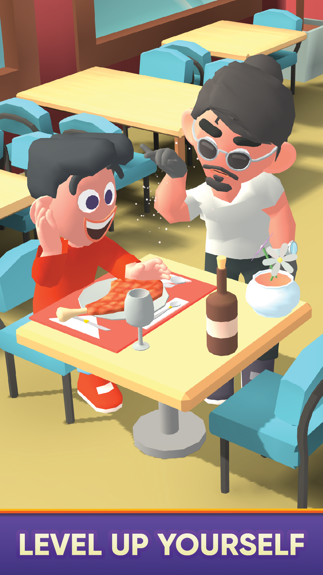 اسکرین شات 3 بازی Street Life: Merge Tap Clicker