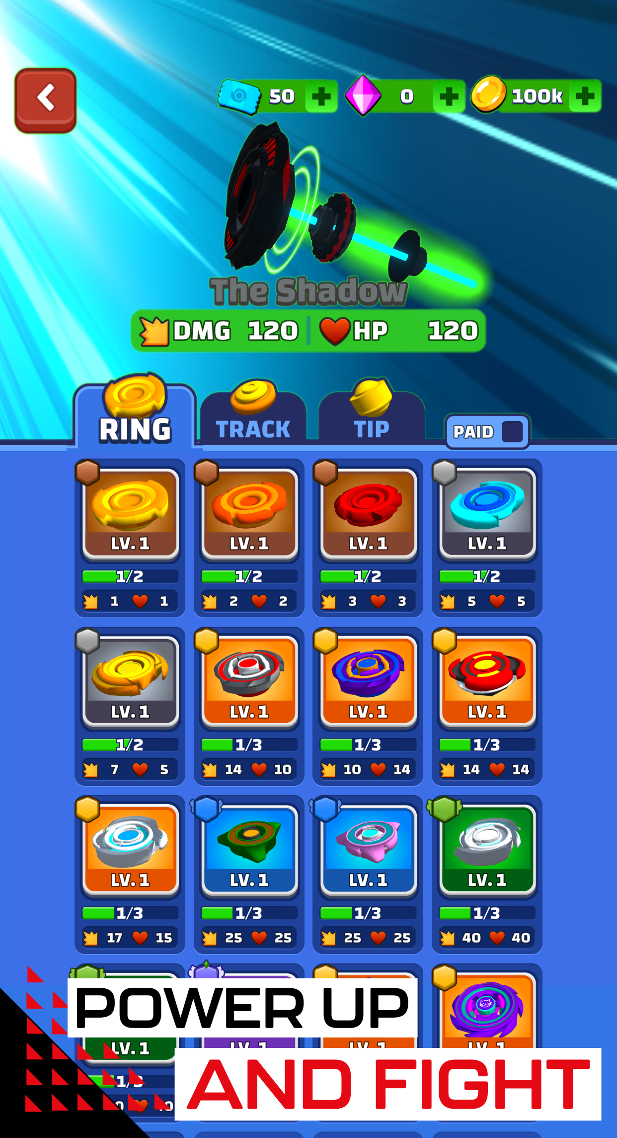 اسکرین شات 3 بازی Spinner Fighter Arena