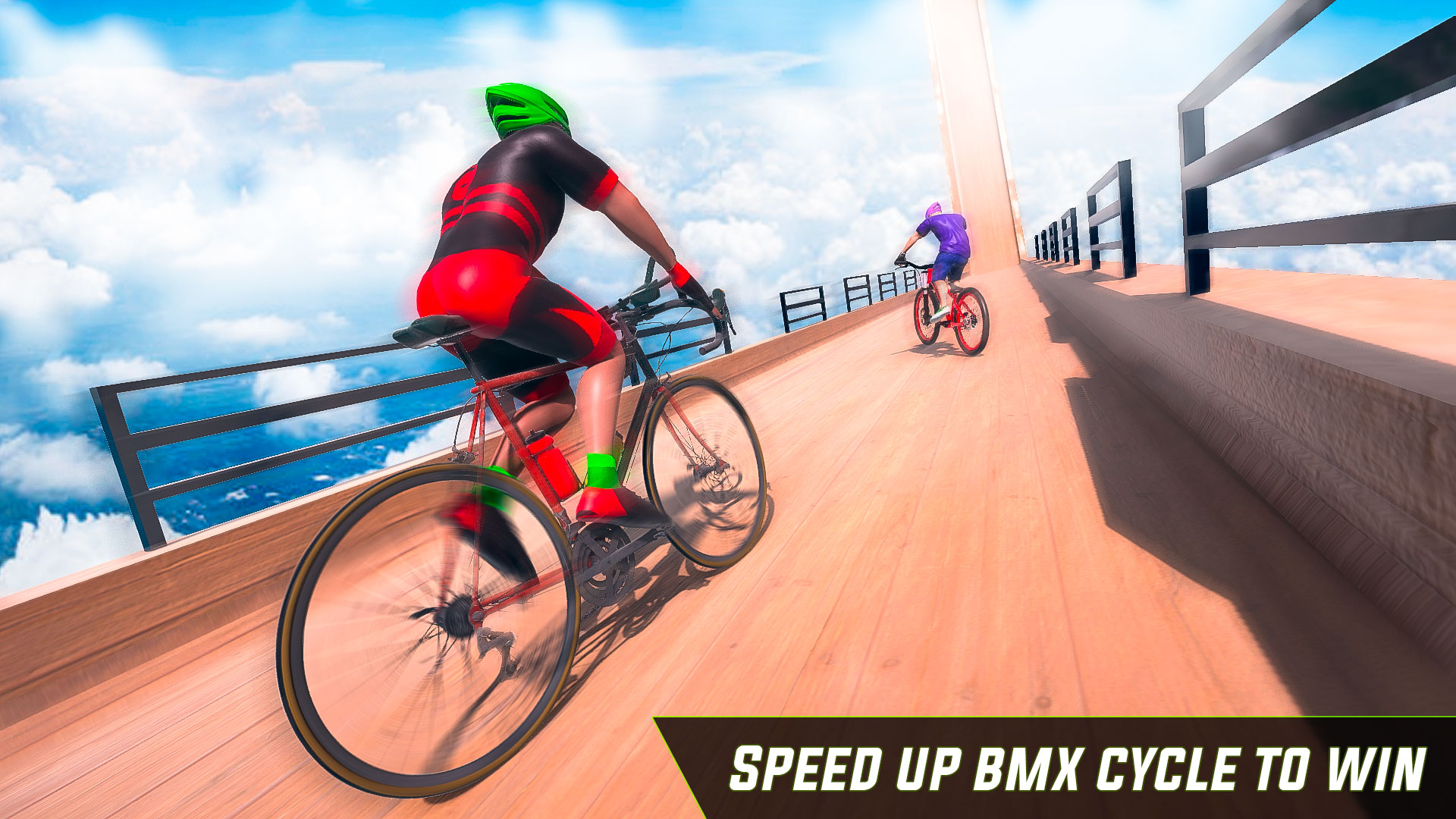 اسکرین شات 4 برنامه BMX Cycle Stunt Game 3D