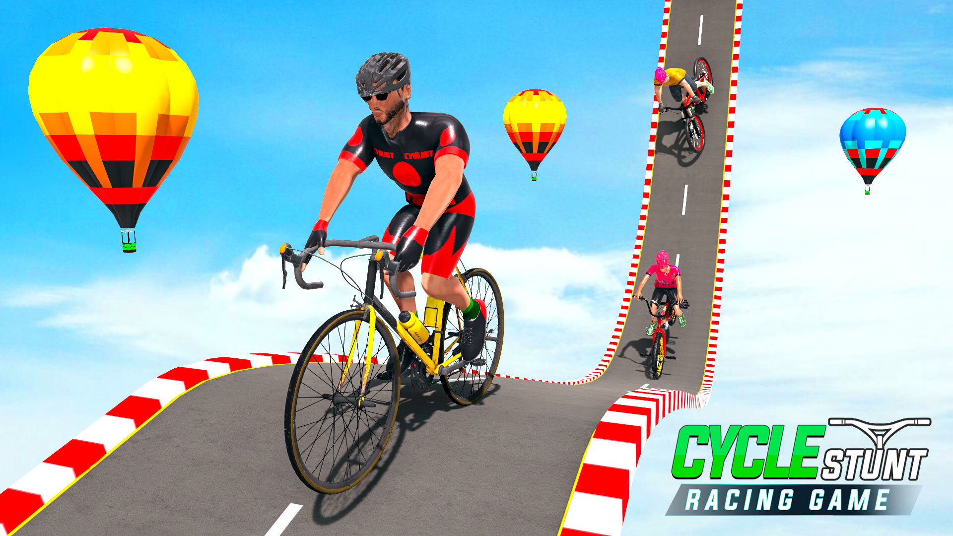 اسکرین شات 3 برنامه BMX Cycle Stunt Game 3D