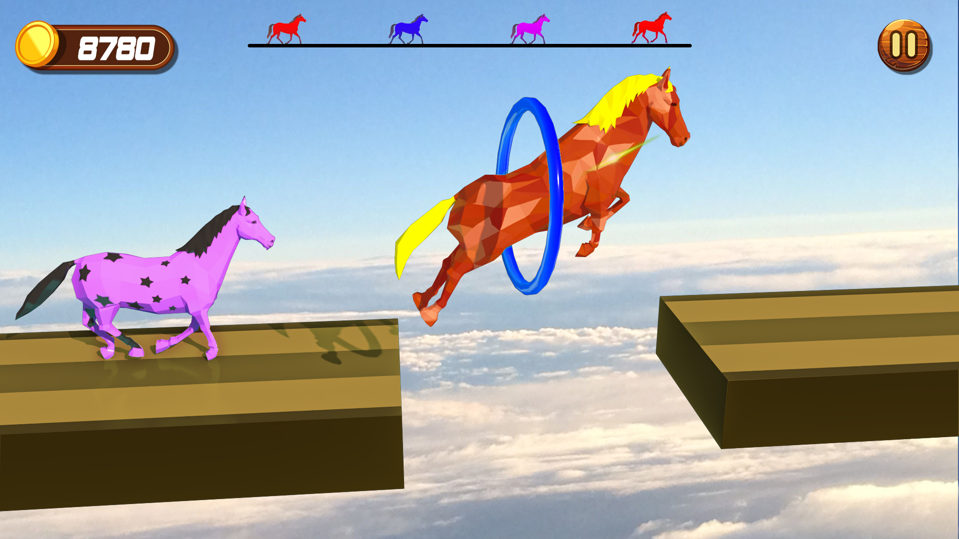 اسکرین شات 4 بازی Horse Run Adventure: Dash Game