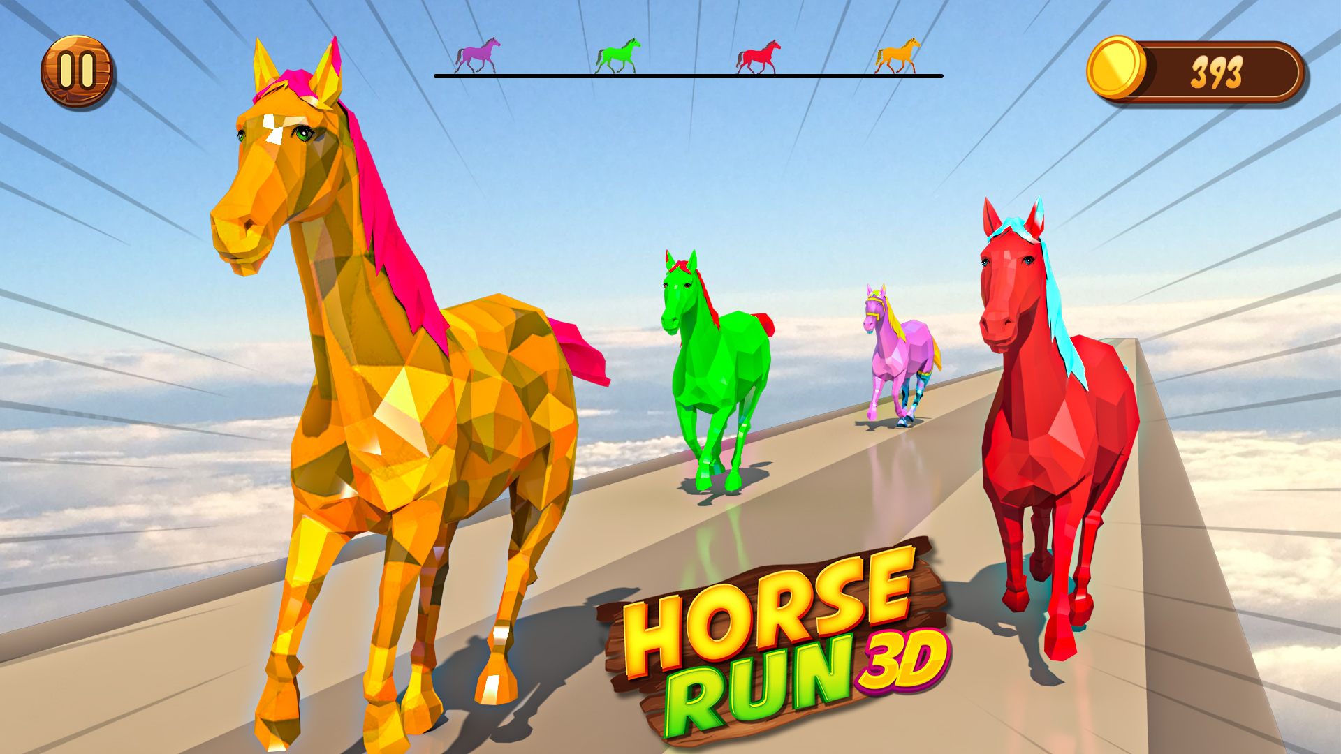 اسکرین شات 1 بازی Horse Run Adventure: Dash Game