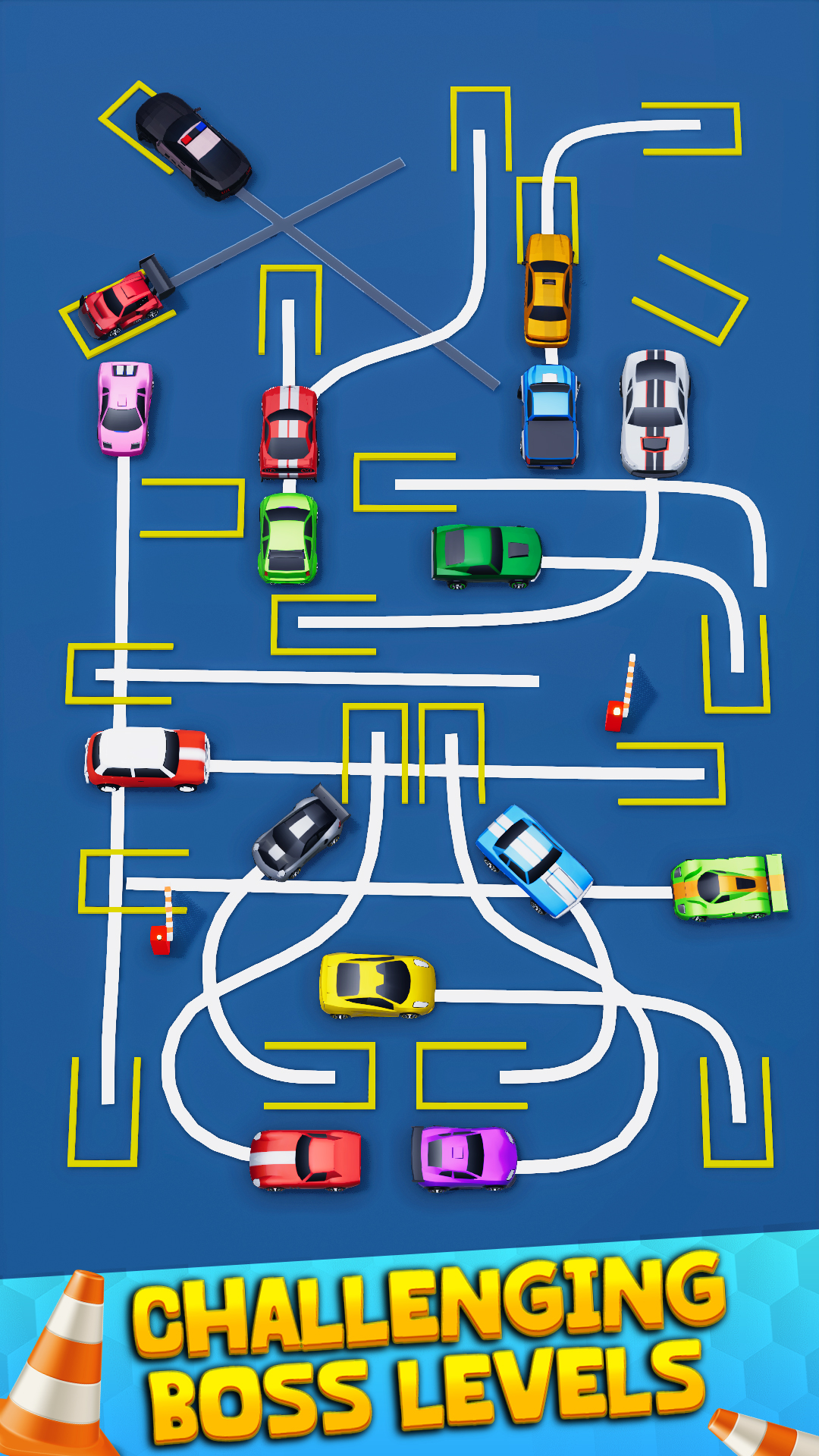 اسکرین شات 4 برنامه Car Parking Order! Traffic Jam