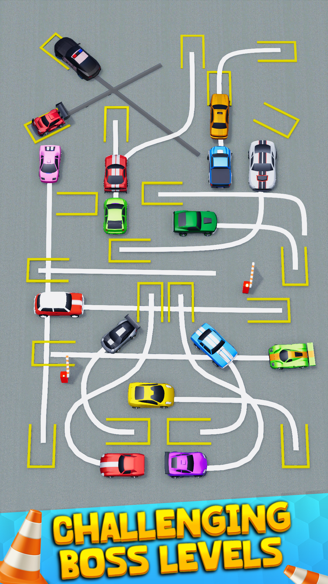 اسکرین شات 3 برنامه Car Parking Order! Traffic Jam