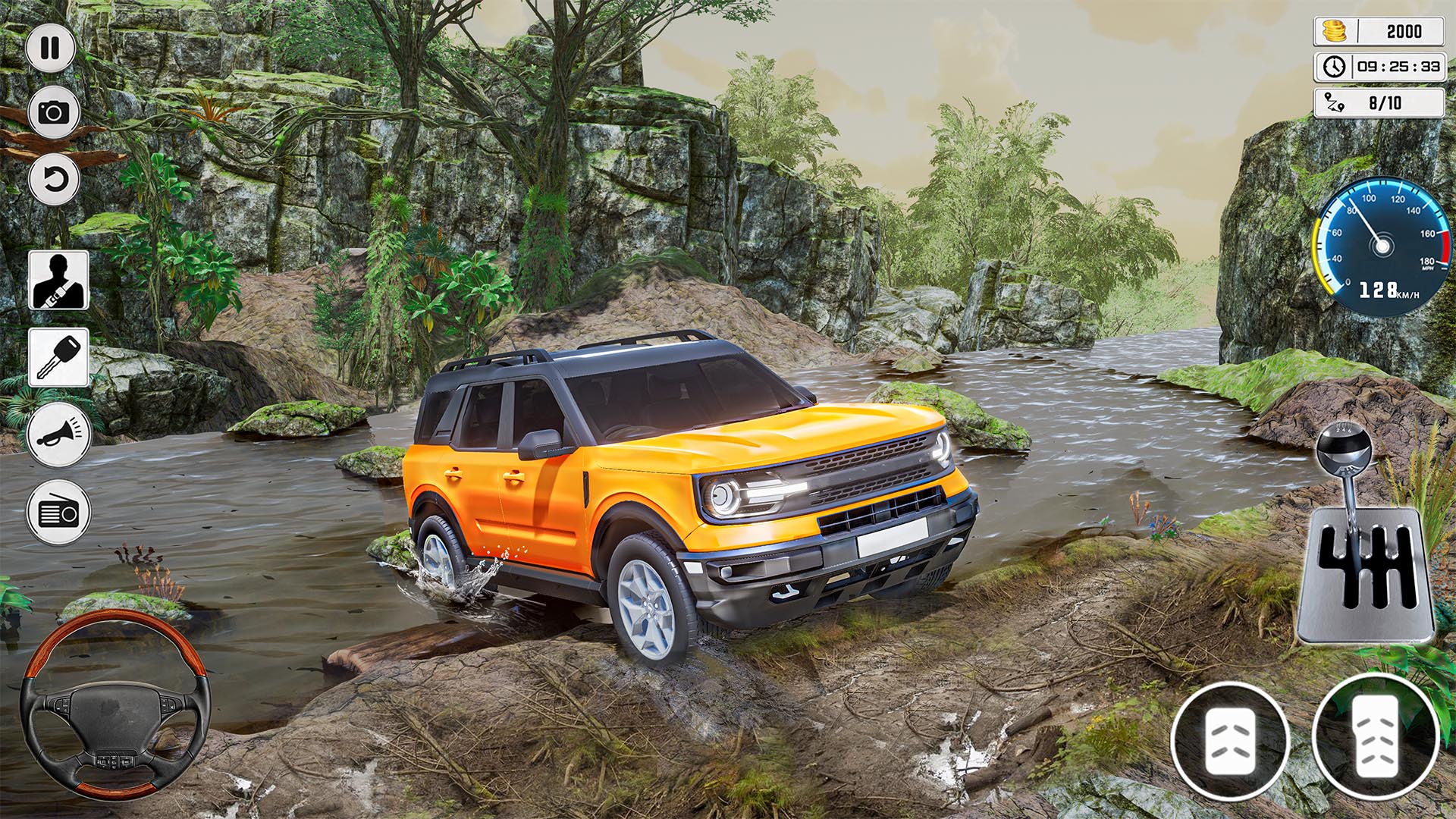 اسکرین شات 5 بازی Offroad Jeep Driving: Car Game