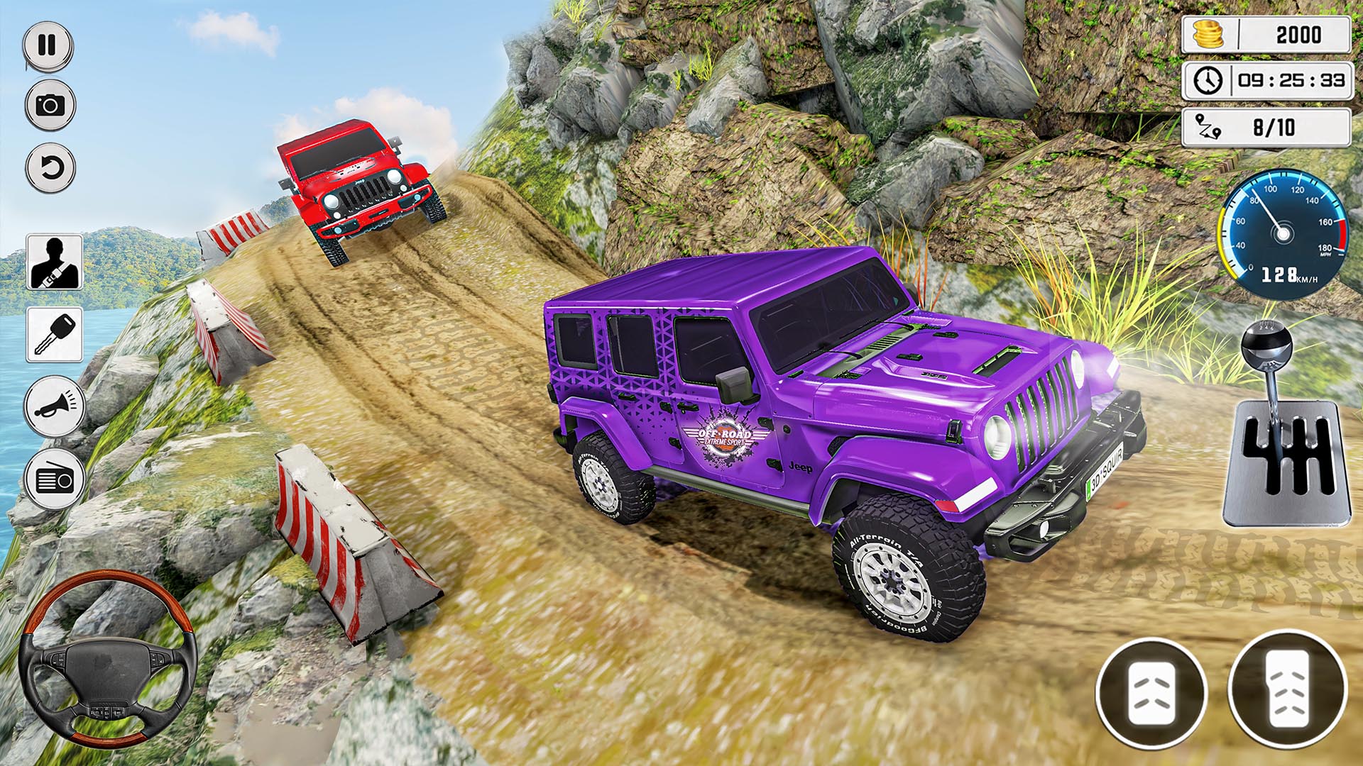 اسکرین شات 4 بازی Offroad Jeep Driving: Car Game