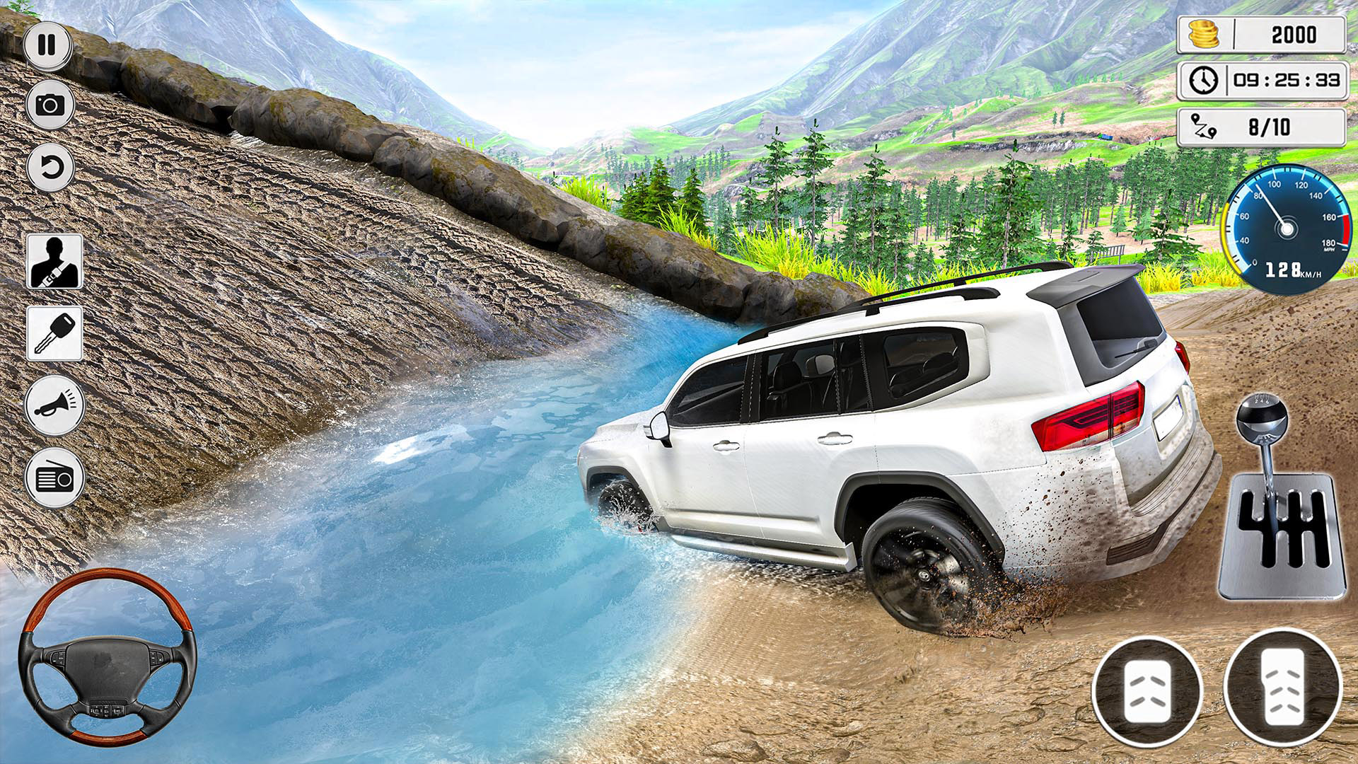 اسکرین شات 2 بازی Offroad Jeep Driving: Car Game