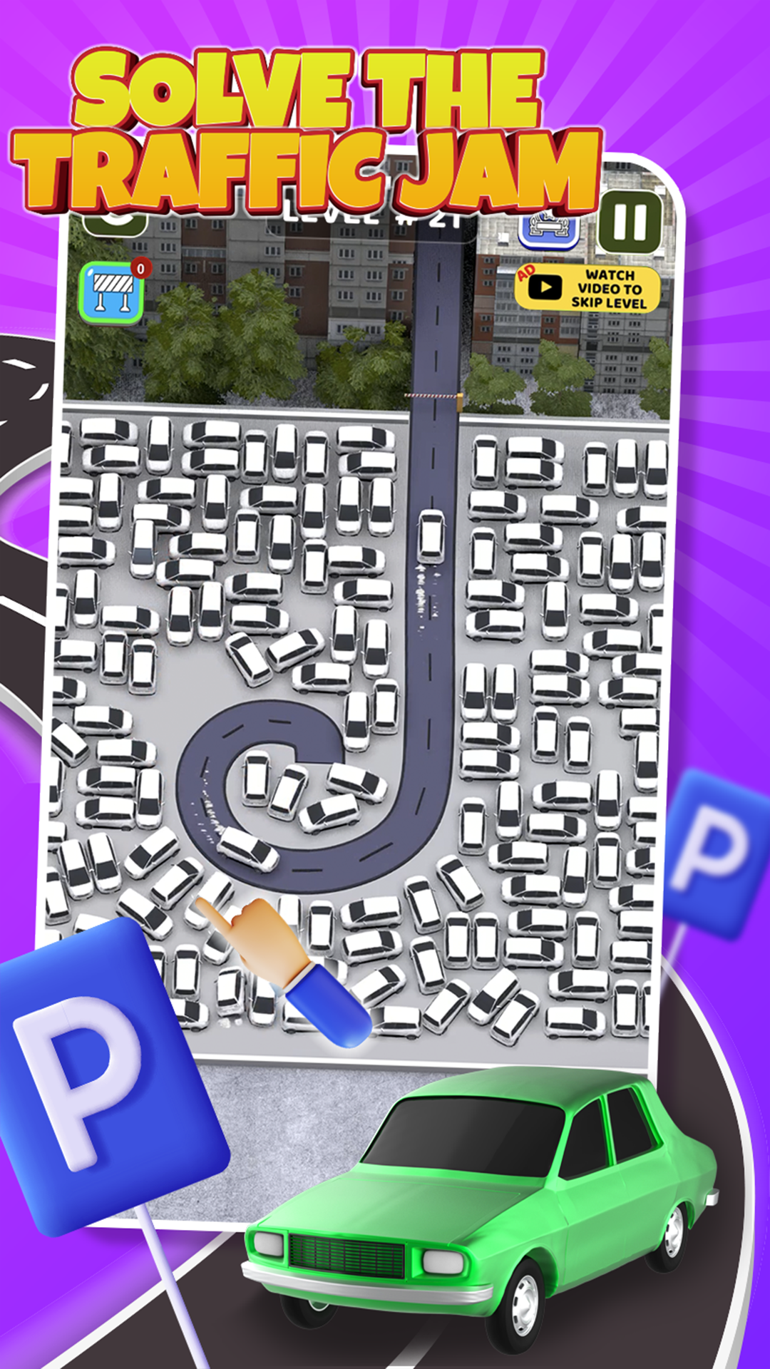 اسکرین شات 6 بازی Parking Jam: Car Parking Games