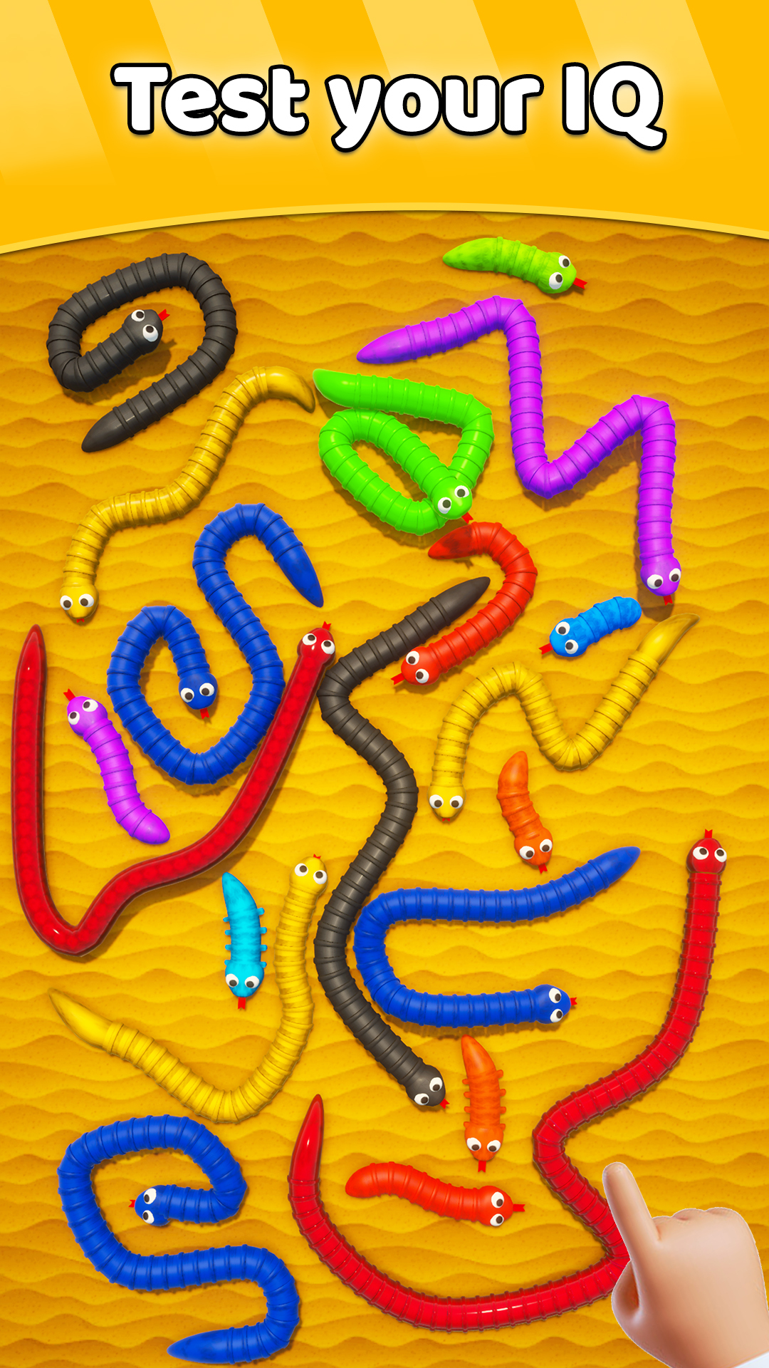 اسکرین شات 6 بازی Tangled Snake - No Wifi Games