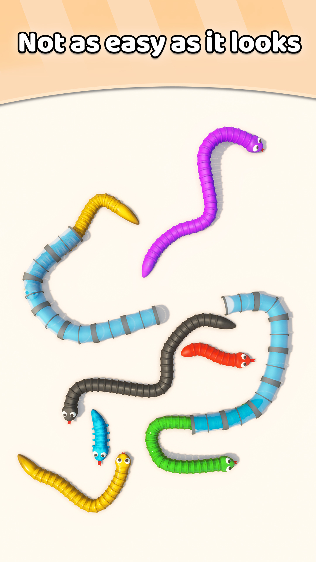 اسکرین شات 3 بازی Tangled Snake - No Wifi Games