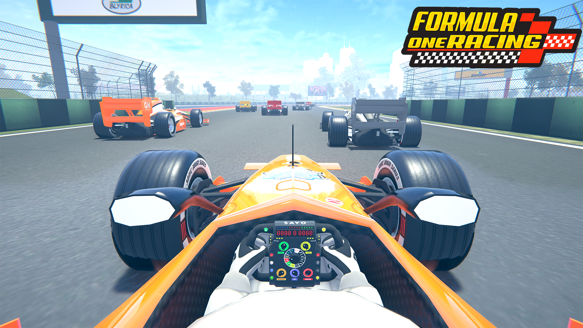 اسکرین شات 4 برنامه Formula Car Racing: Car Games