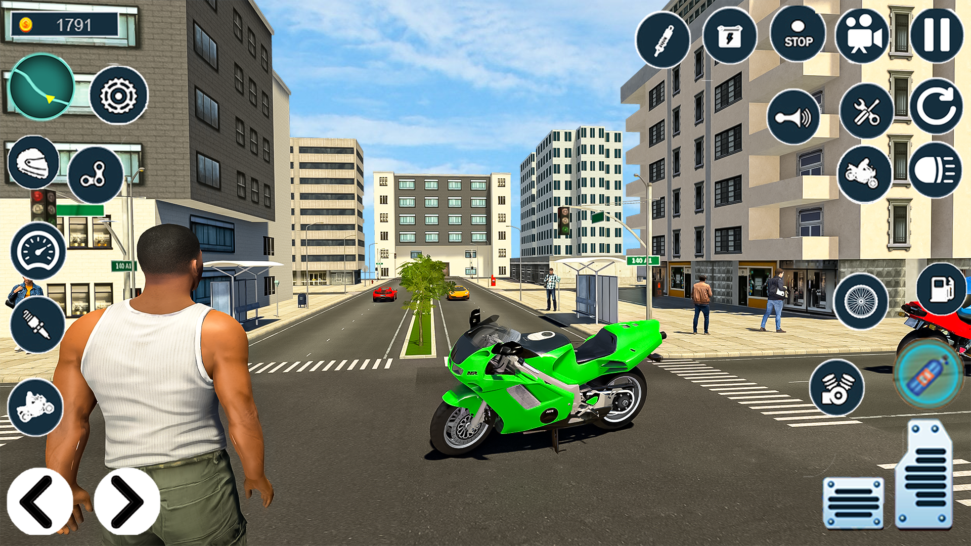 اسکرین شات 1 بازی Moto Bike Racing: Bike Games