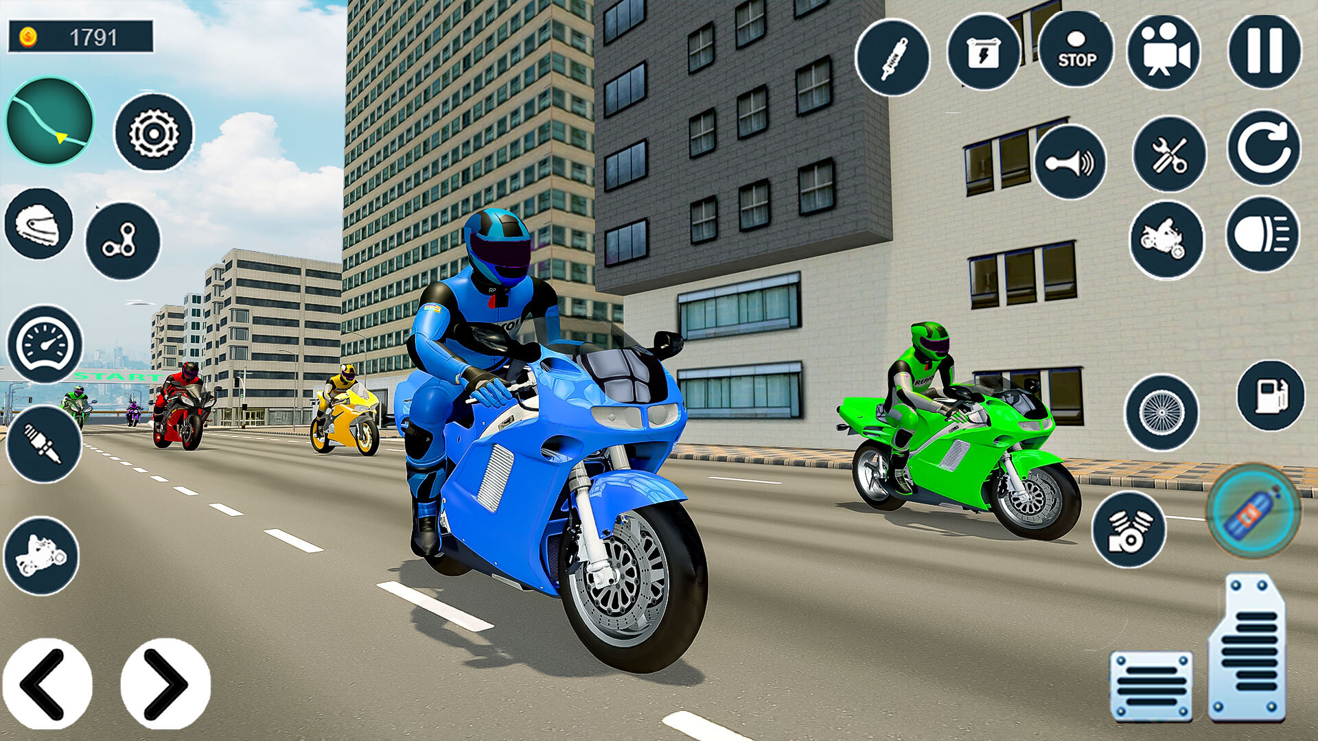 اسکرین شات 3 بازی Moto Bike Racing: Bike Games