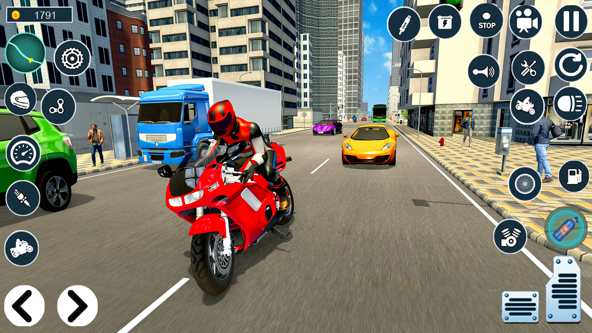اسکرین شات 4 بازی Moto Bike Racing: Bike Games