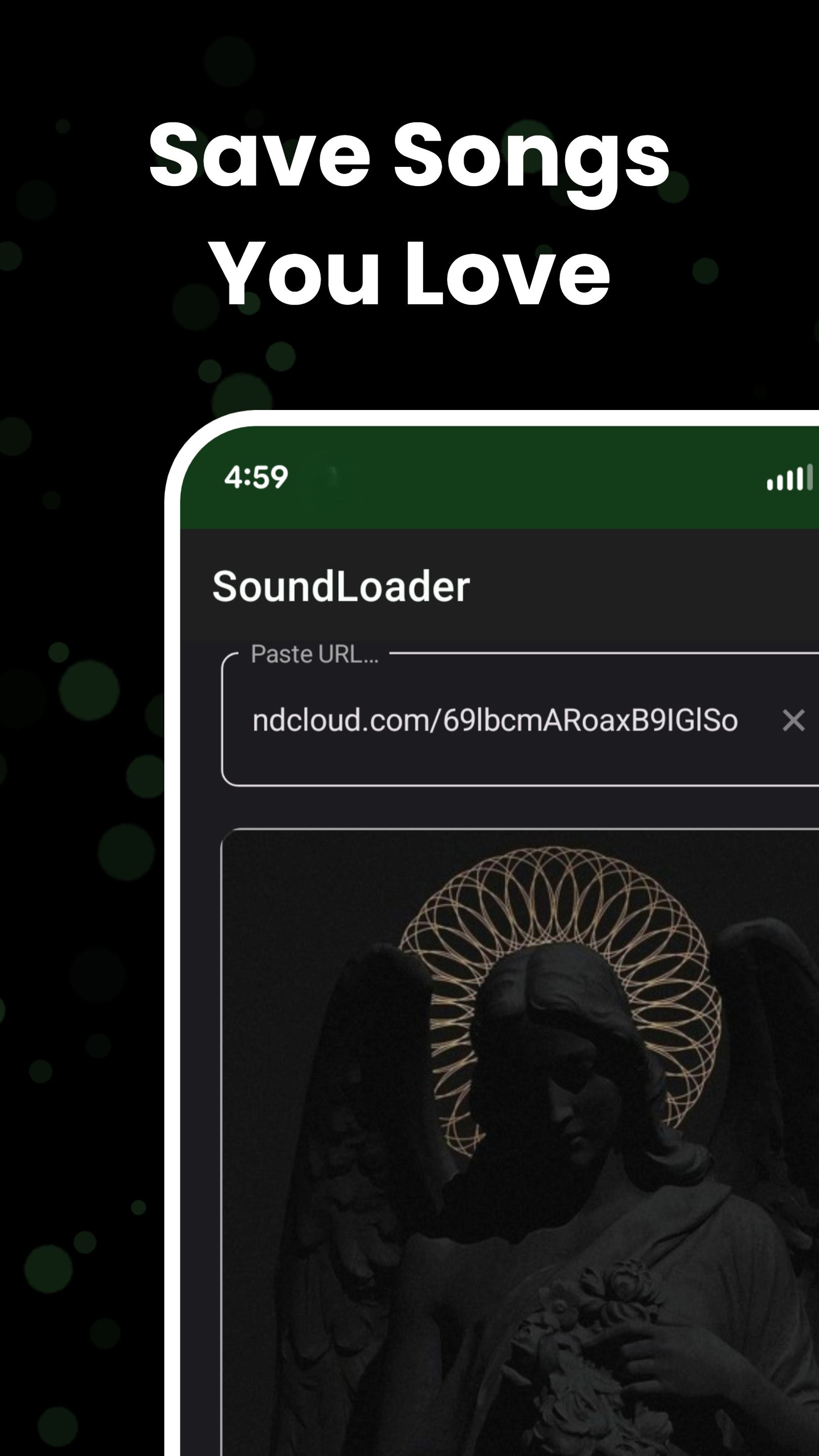 اسکرین شات 2 برنامه SoundLoader: MP3 Downloader