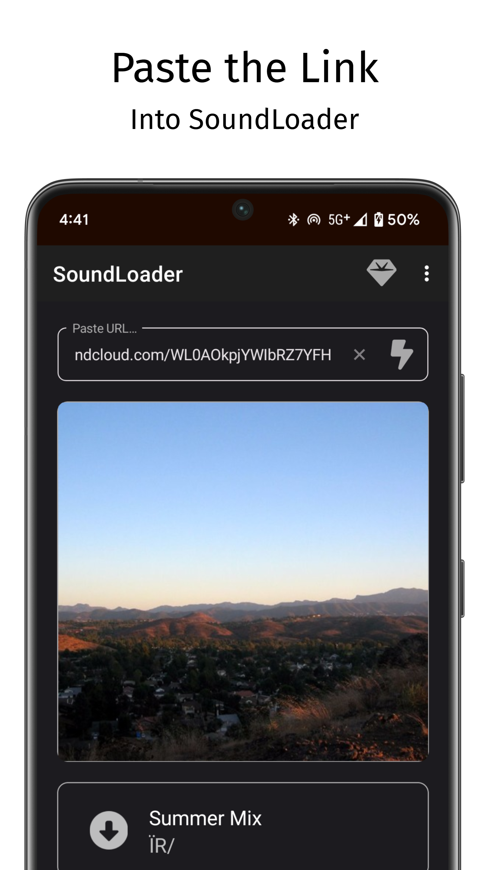 اسکرین شات 1 برنامه SoundLoader: MP3 Downloader