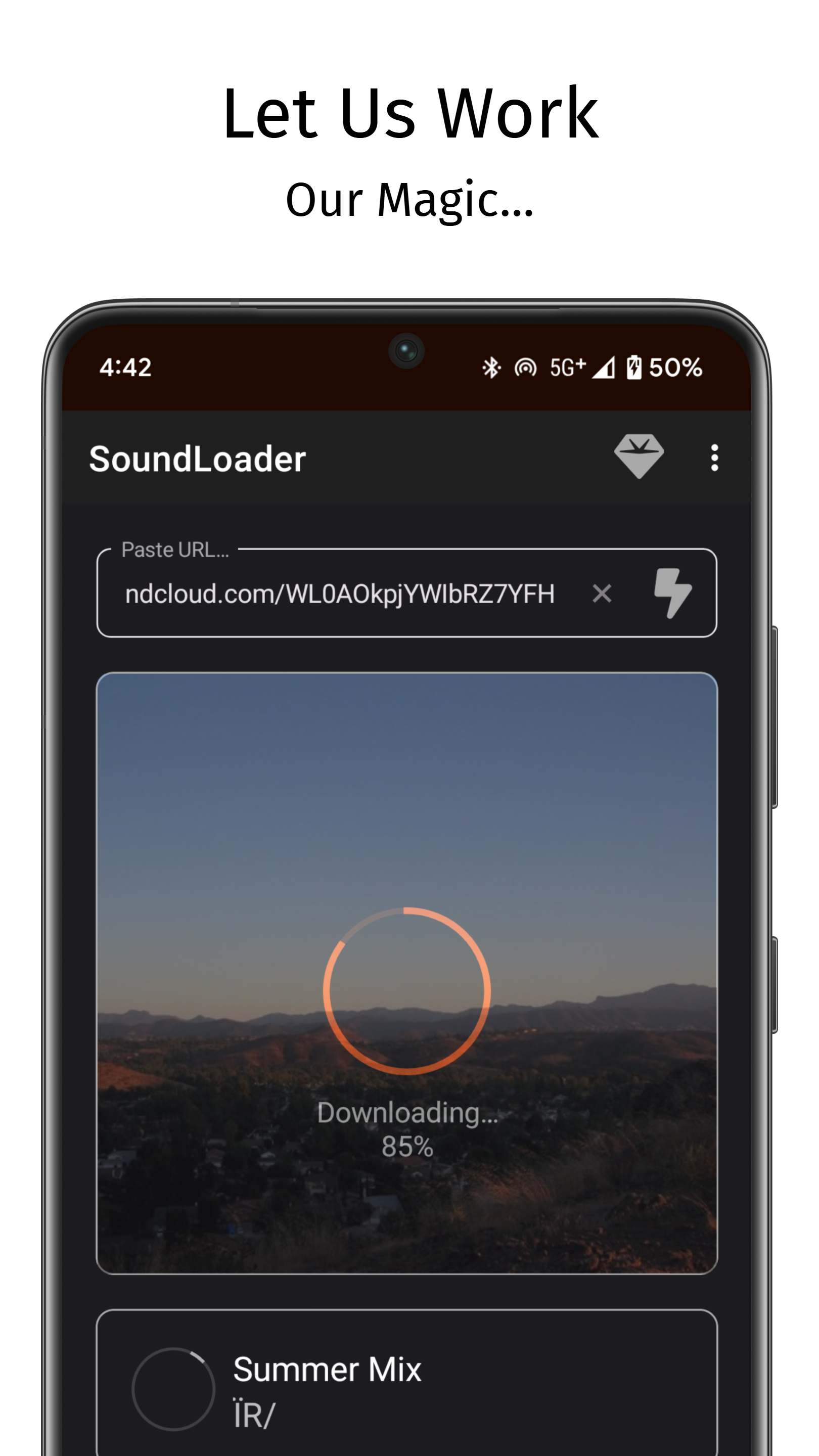 اسکرین شات 3 برنامه SoundLoader MP3 Downloader
