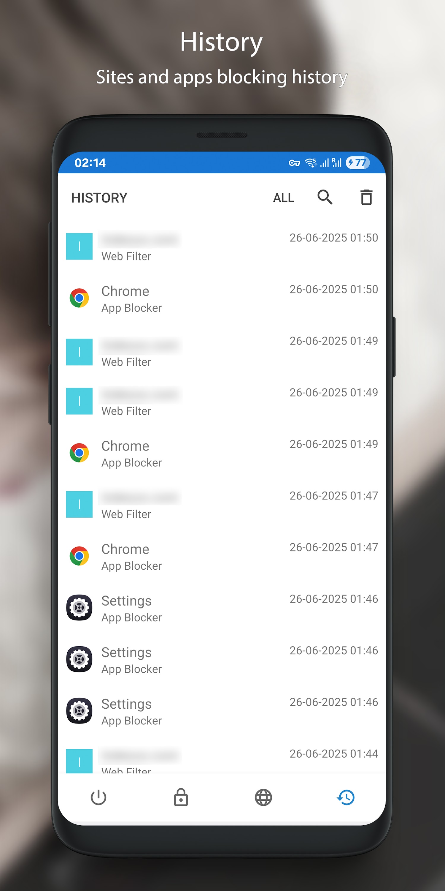 اسکرین شات 7 برنامه Adult Block: Porn Blocker