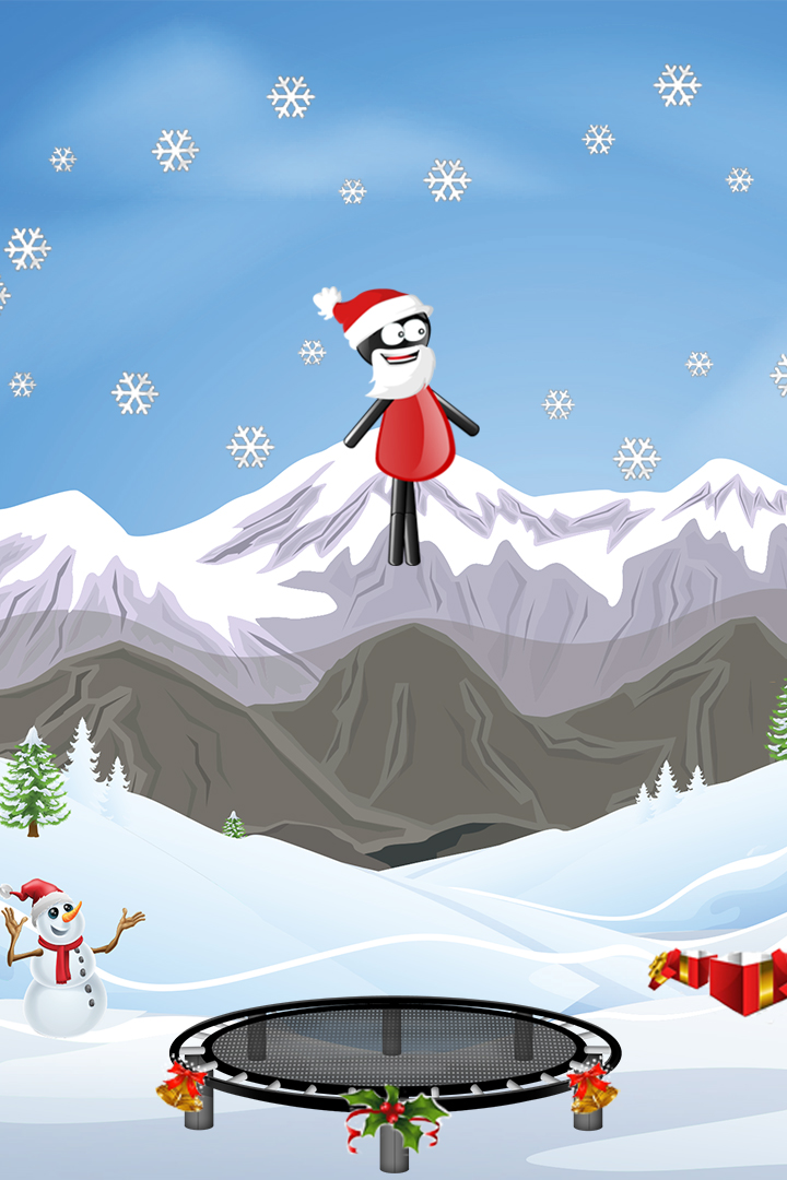 اسکرین شات 1 بازی Crazy Stickman Jump and Flip