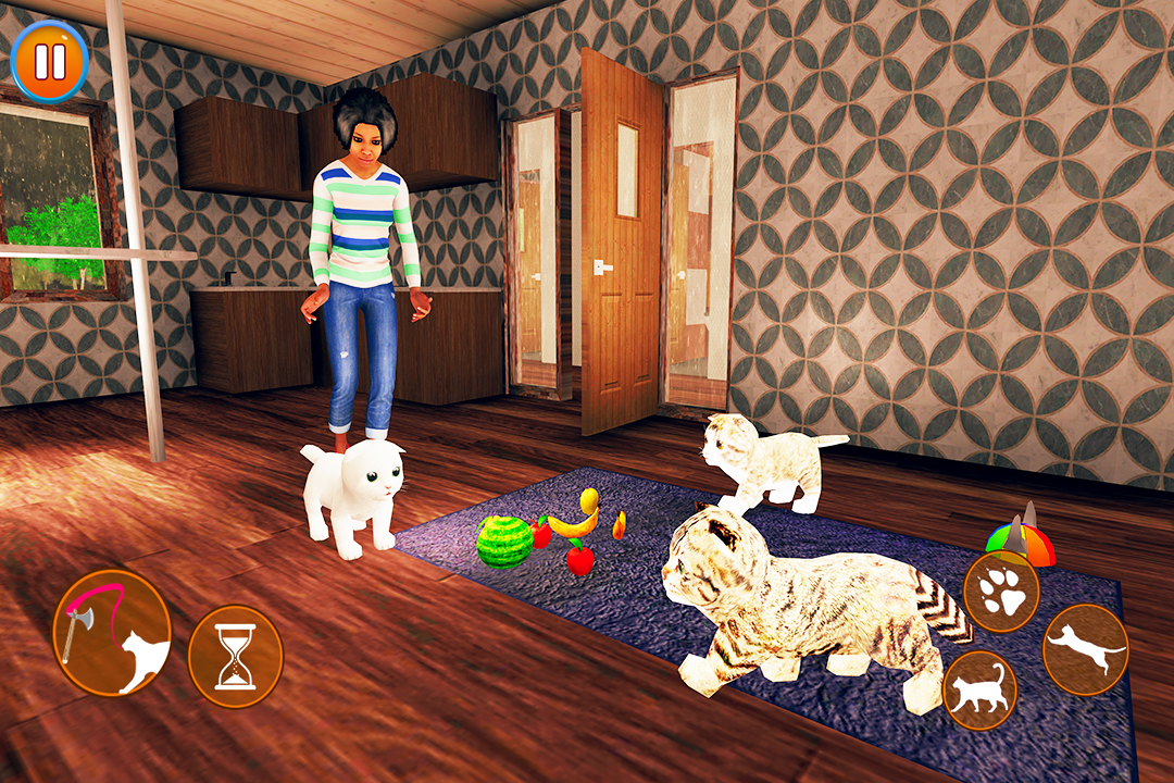 اسکرین شات 1 بازی Virtual Cat Simulator - Open W