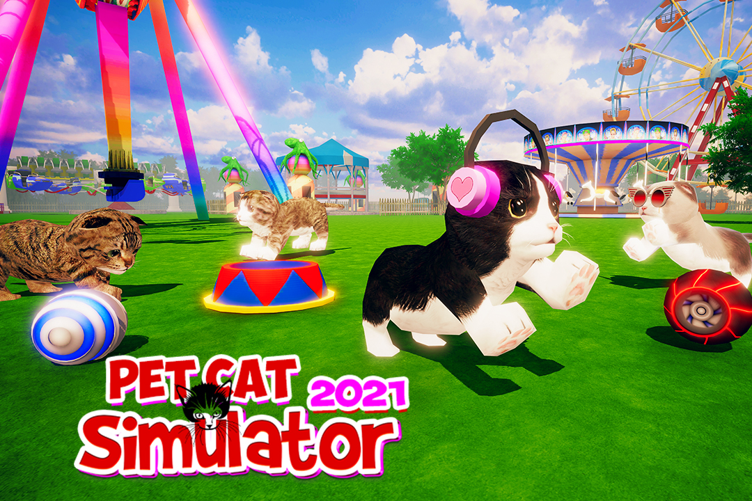 اسکرین شات 5 بازی Virtual Cat Simulator - Open W