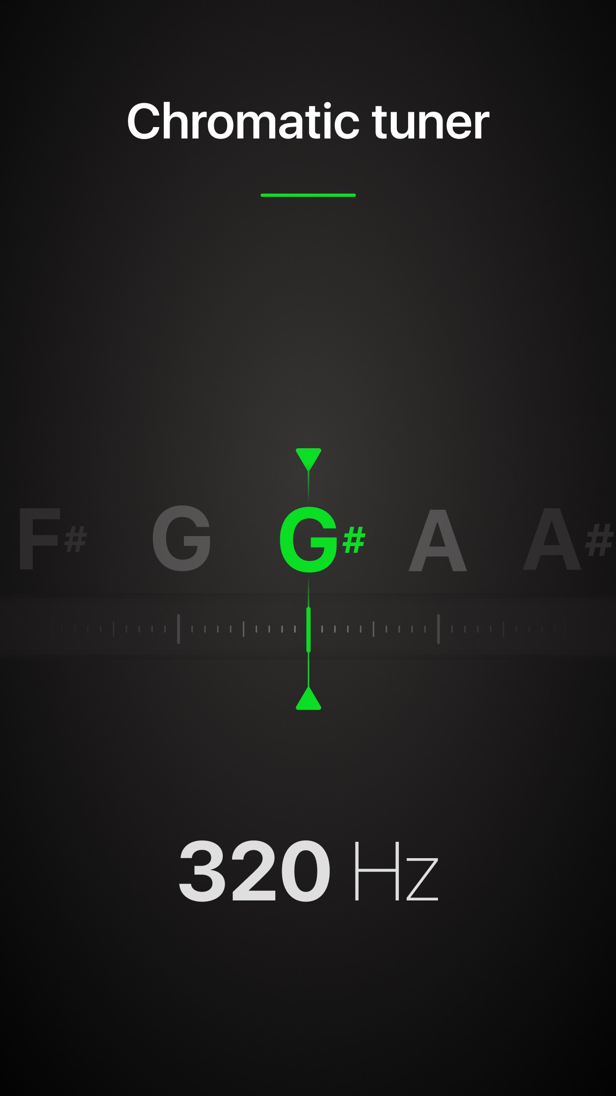 اسکرین شات 8 برنامه Guitar Tuner Pro: Music Tuning