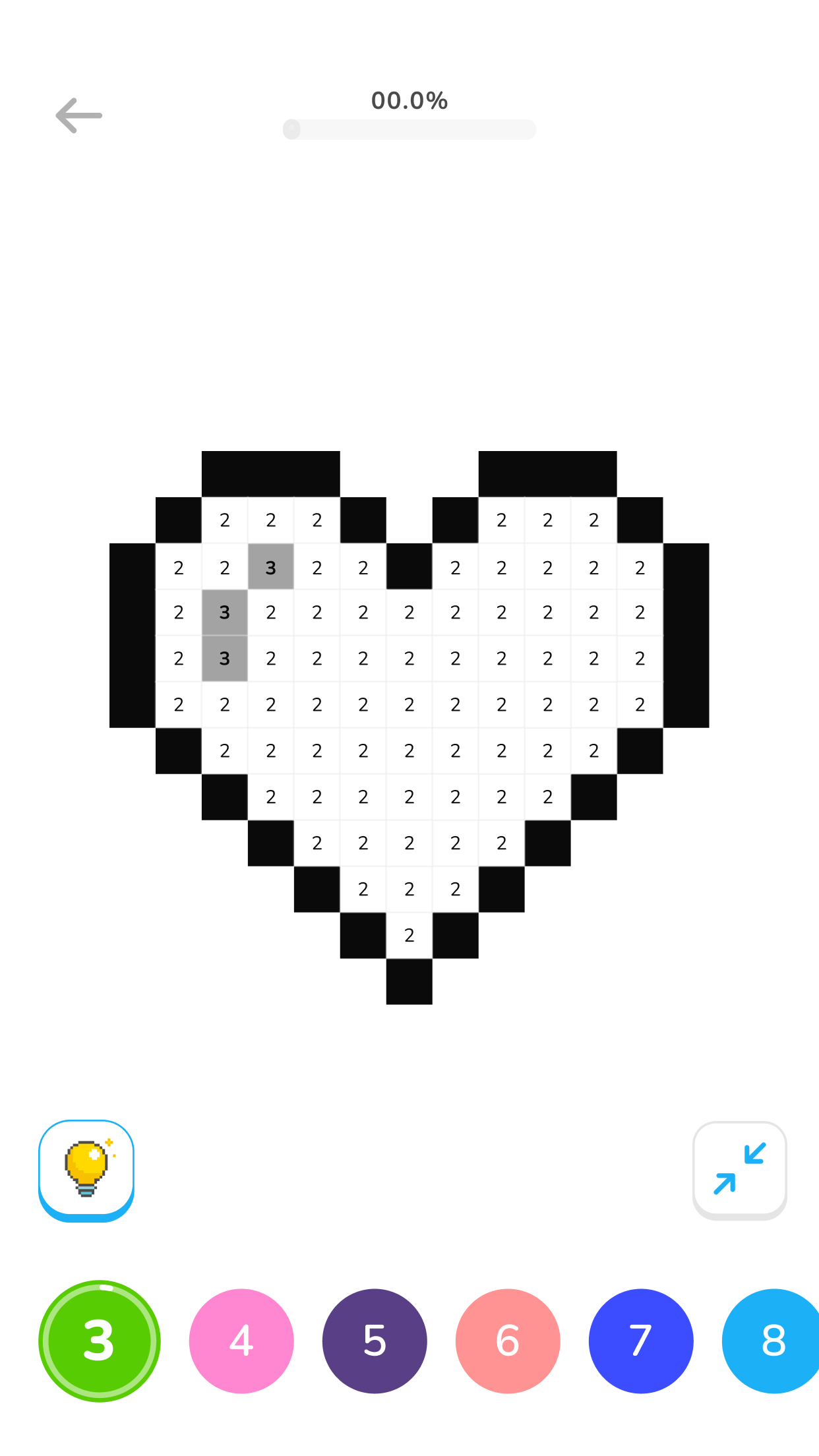 اسکرین شات 1 برنامه Pixel Color: Paint by Number