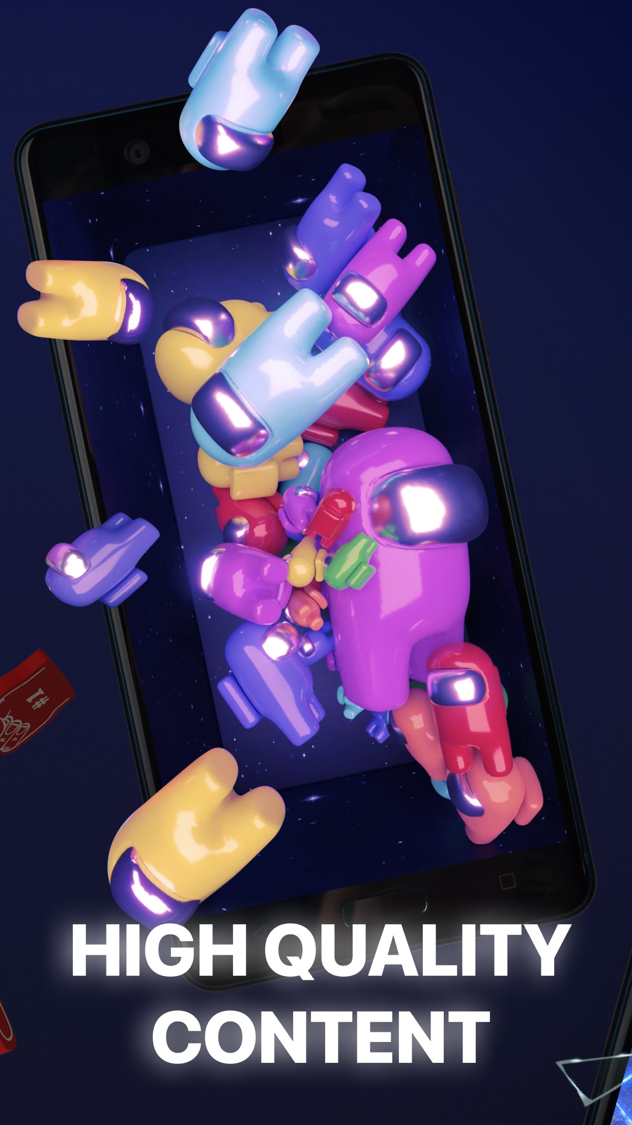 اسکرین شات 3 برنامه Gravity - Live wallpapers 3D