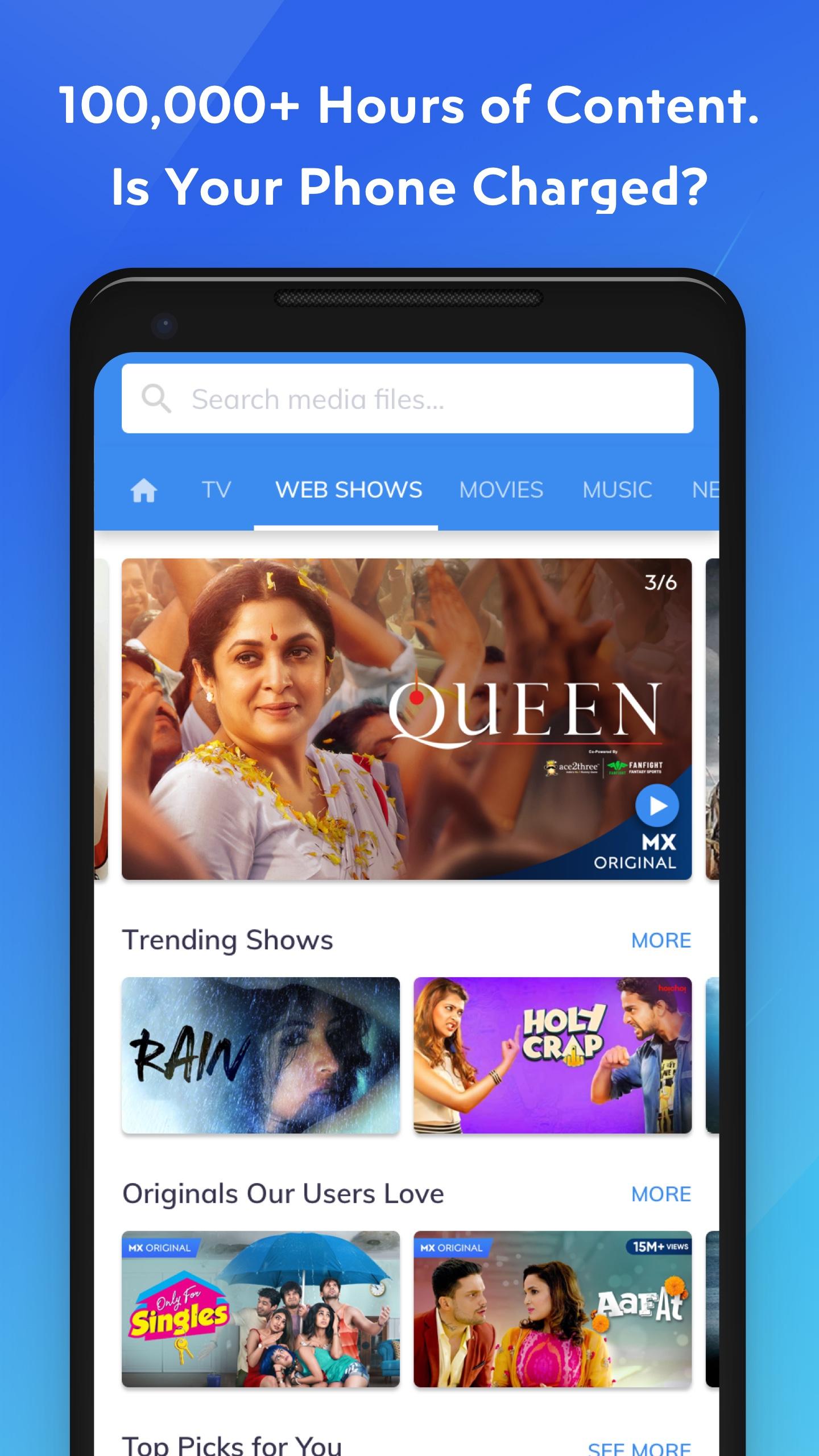اسکرین شات 2 برنامه MX Player Beta