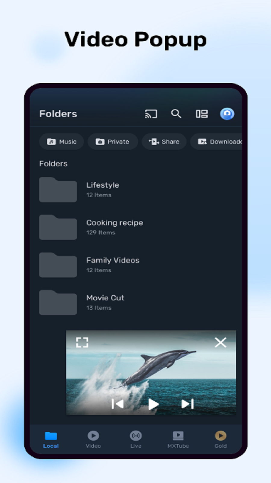 اسکرین شات 2 برنامه MX Player Pro