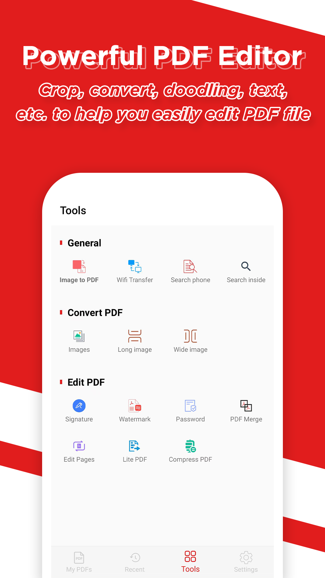 اسکرین شات 5 برنامه Easy PDF - Image to PDF