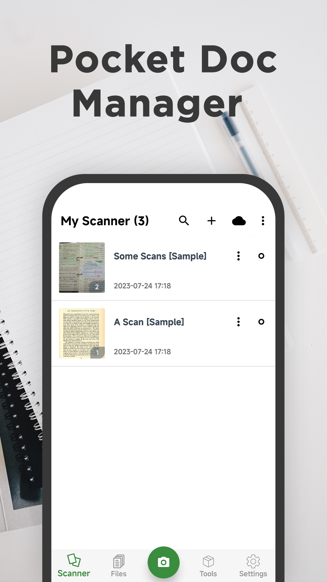 اسکرین شات 3 برنامه Easy Scanner - PDF Maker