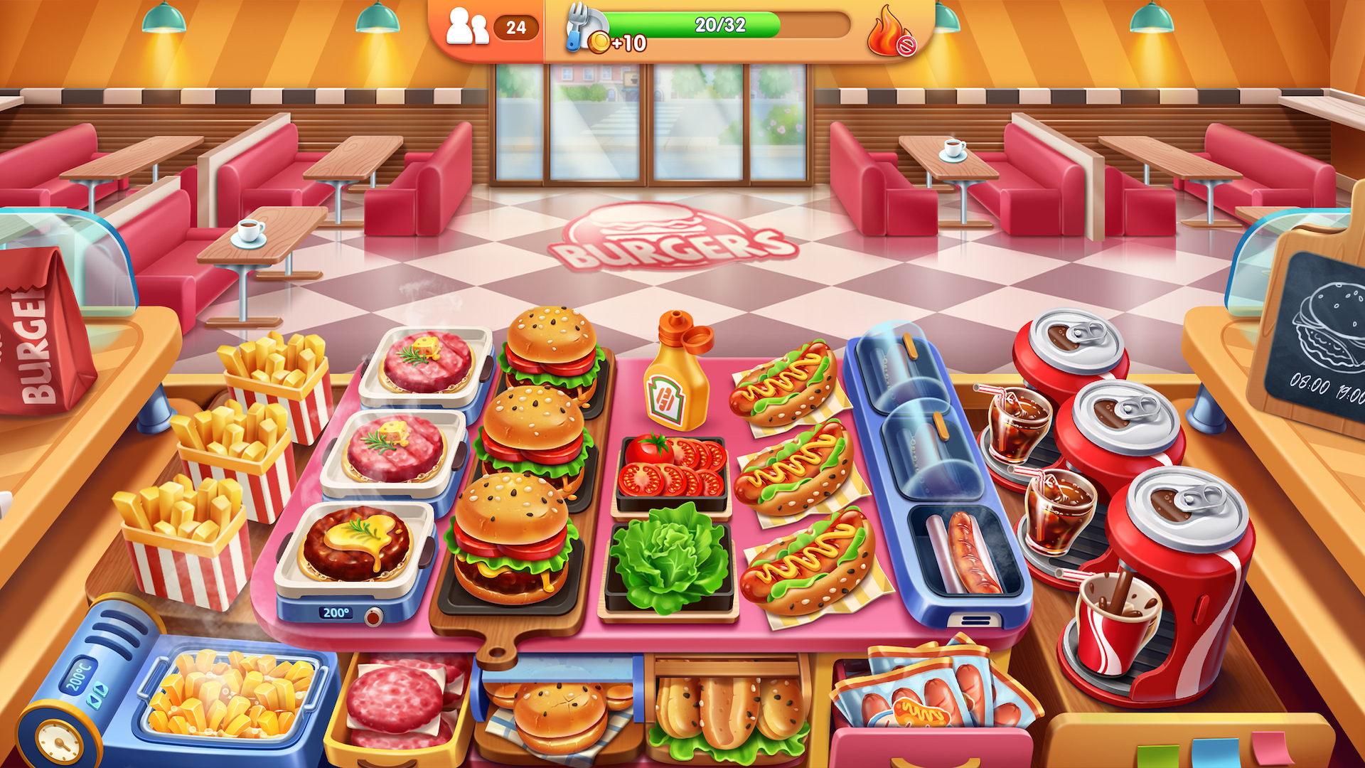 اسکرین شات 2 بازی My Cooking: Restaurant Game