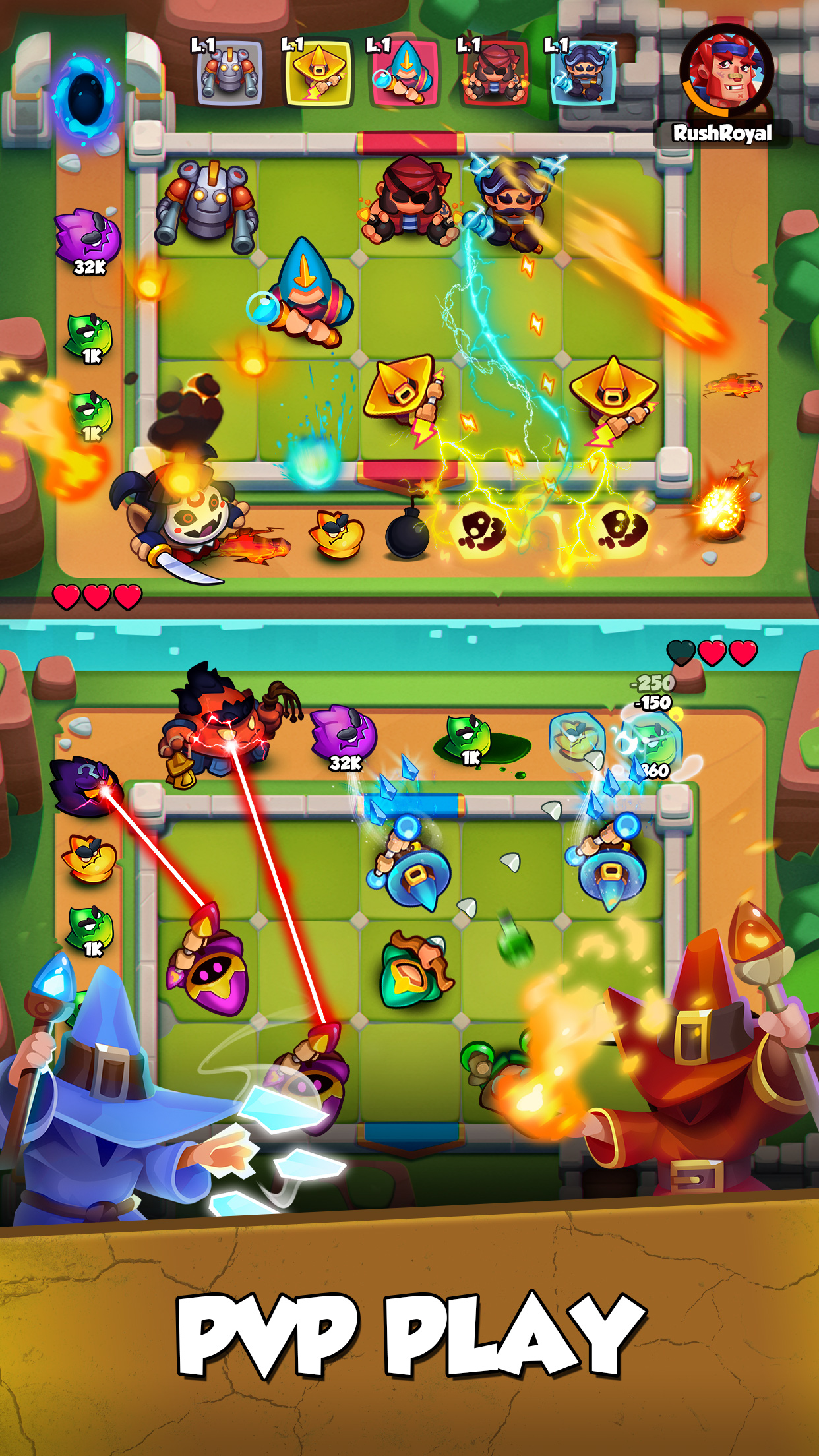 اسکرین شات 5 بازی Rush Royale: Tower Defense TD