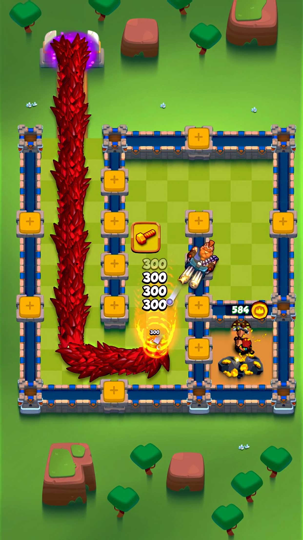اسکرین شات 3 بازی Rush Royale: Tower Defense TD
