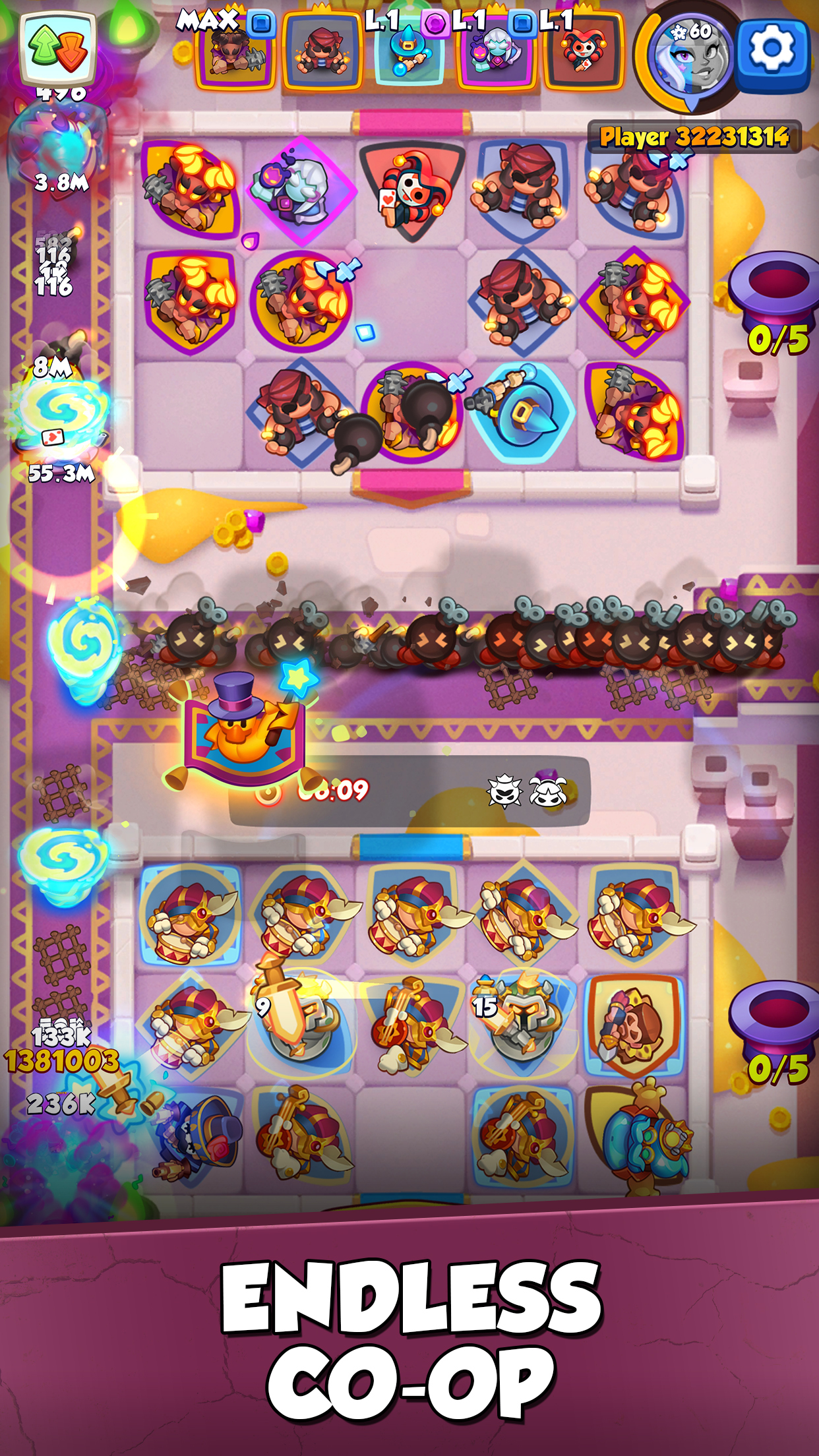 اسکرین شات 2 بازی Rush Royale: Merge Games Tower