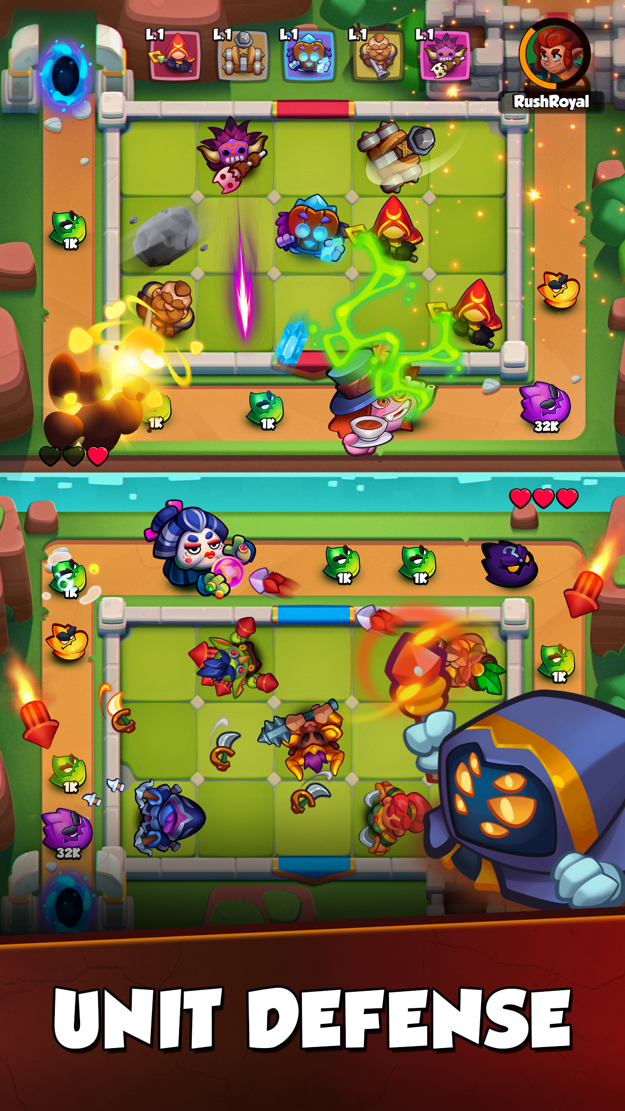 اسکرین شات 8 بازی Rush Royale: Tower Defense TD