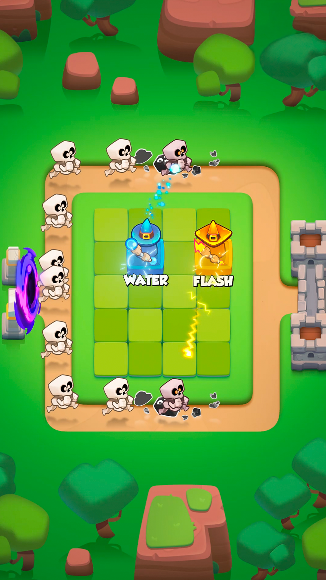 اسکرین شات 1 بازی Rush Royale: Tower Defense TD