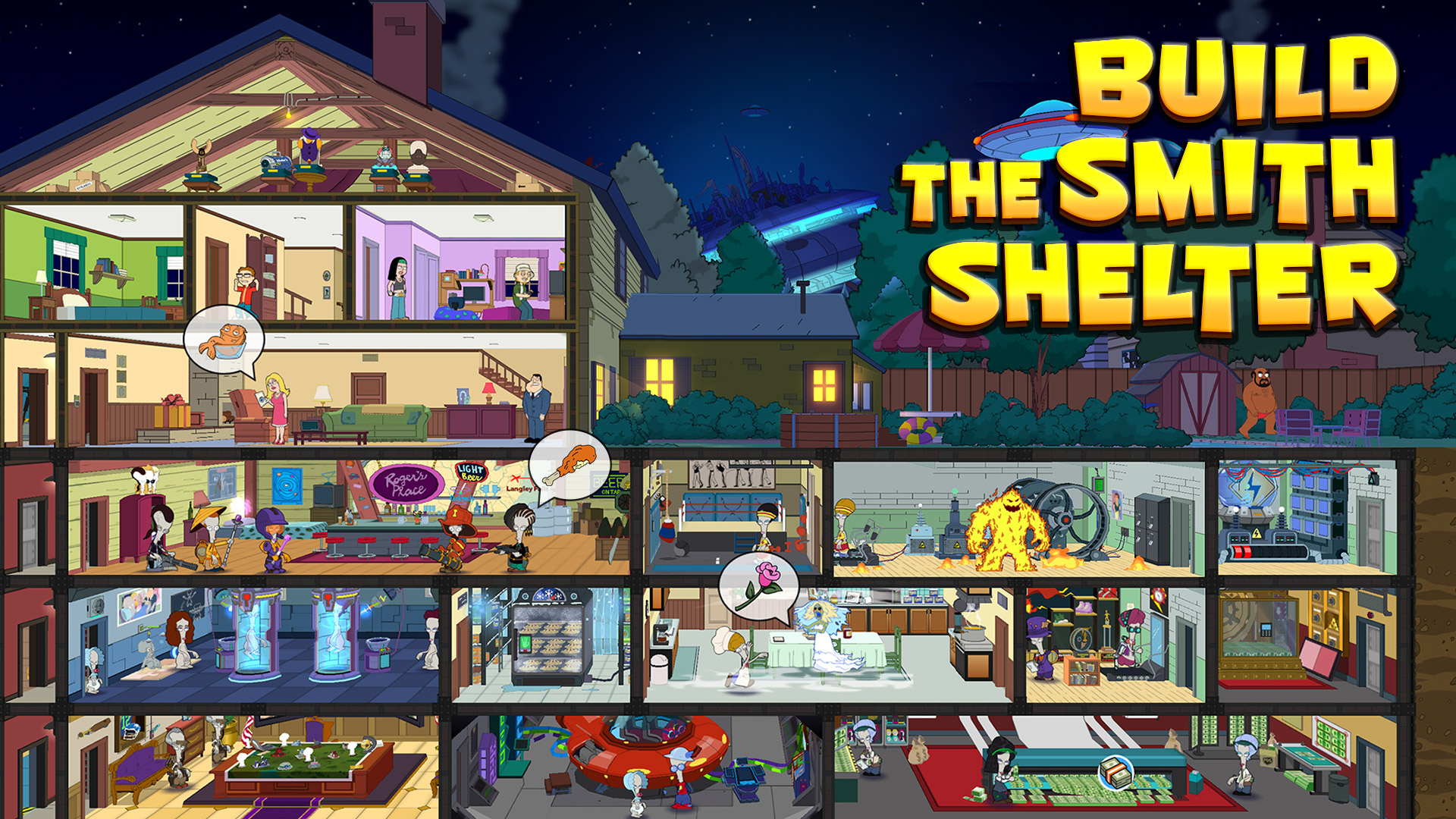 اسکرین شات 1 بازی American Dad! Apocalypse Soon!