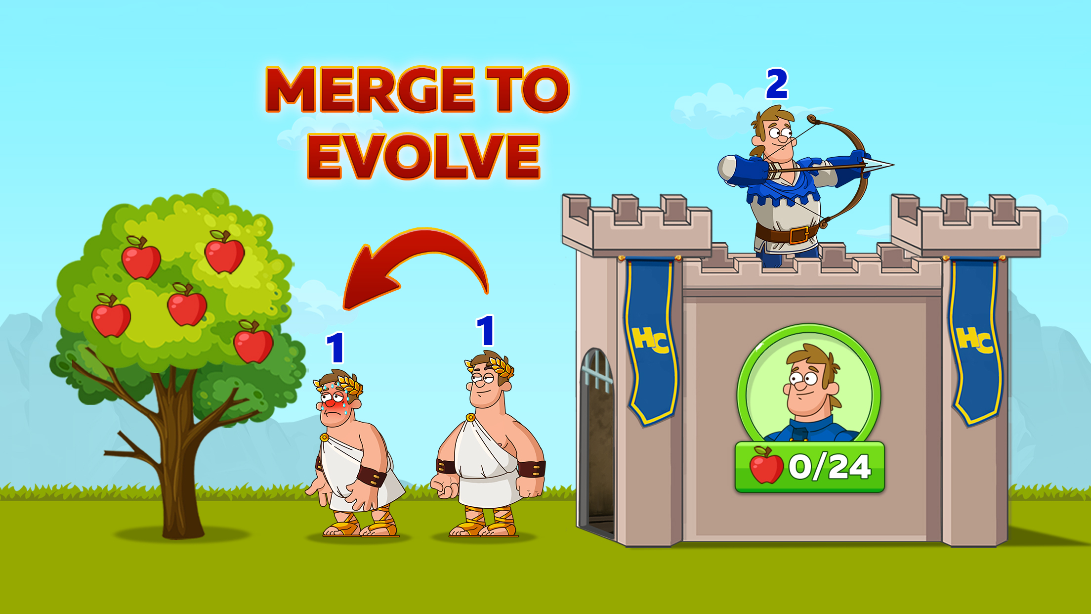 اسکرین شات 2 بازی Hustle Castle: Medieval games