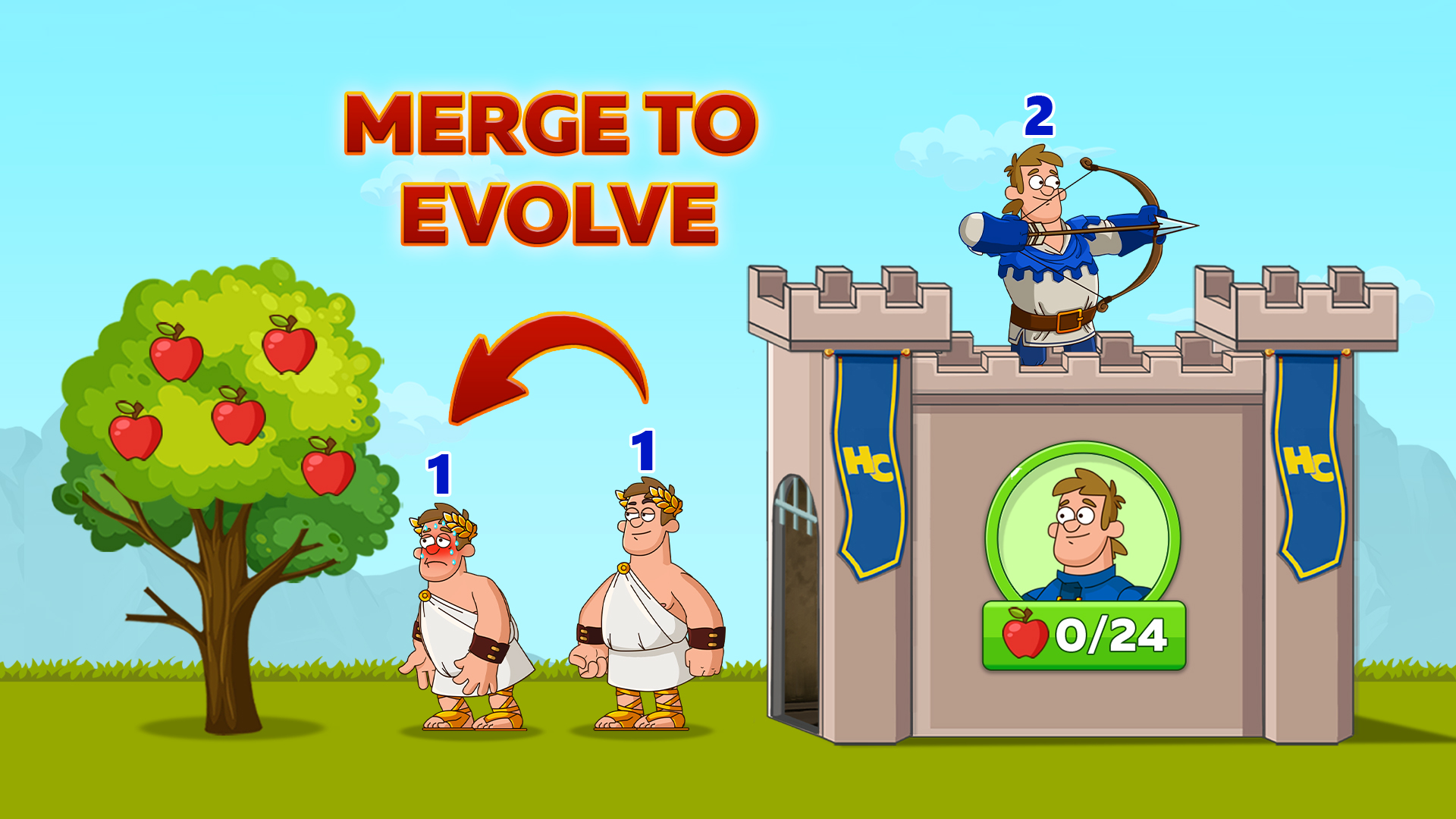 اسکرین شات 2 بازی Hustle Castle: Medieval games