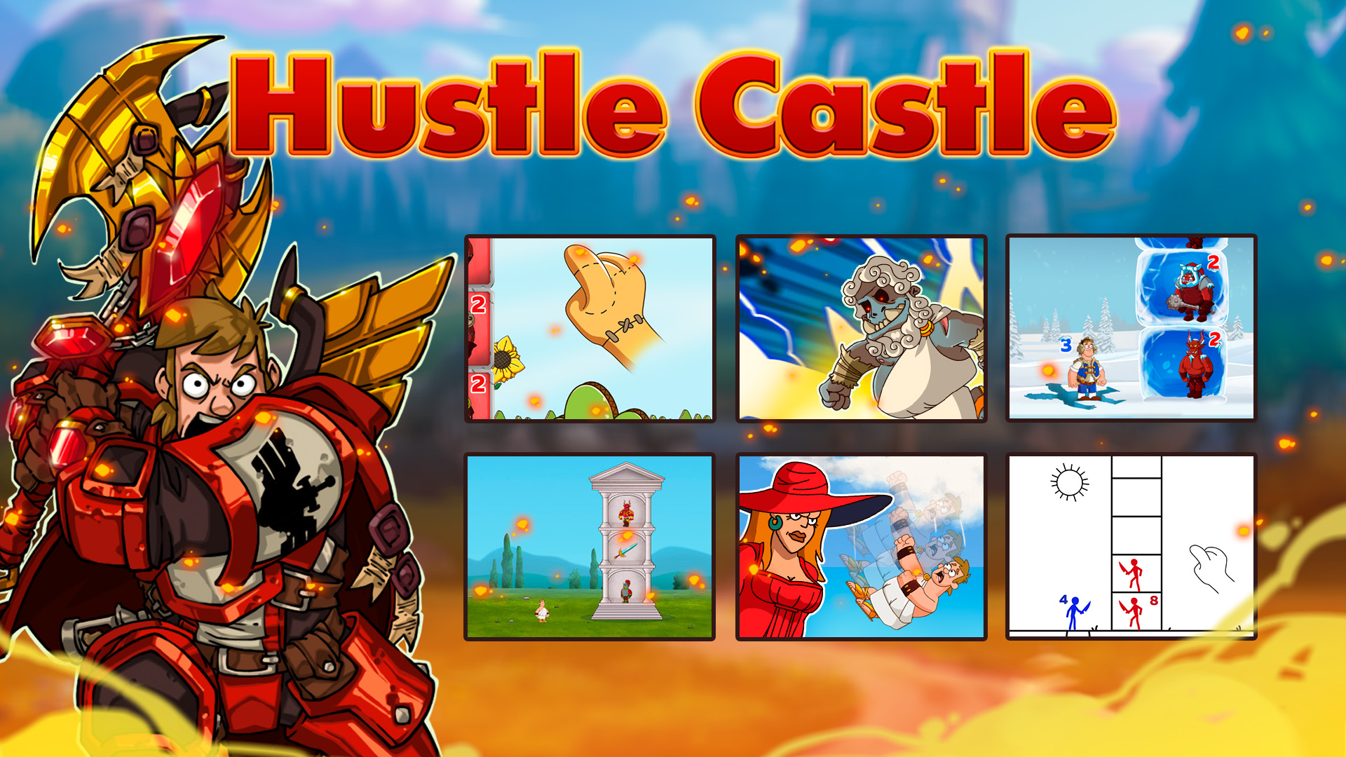 اسکرین شات 5 بازی Hustle Castle: Medieval games