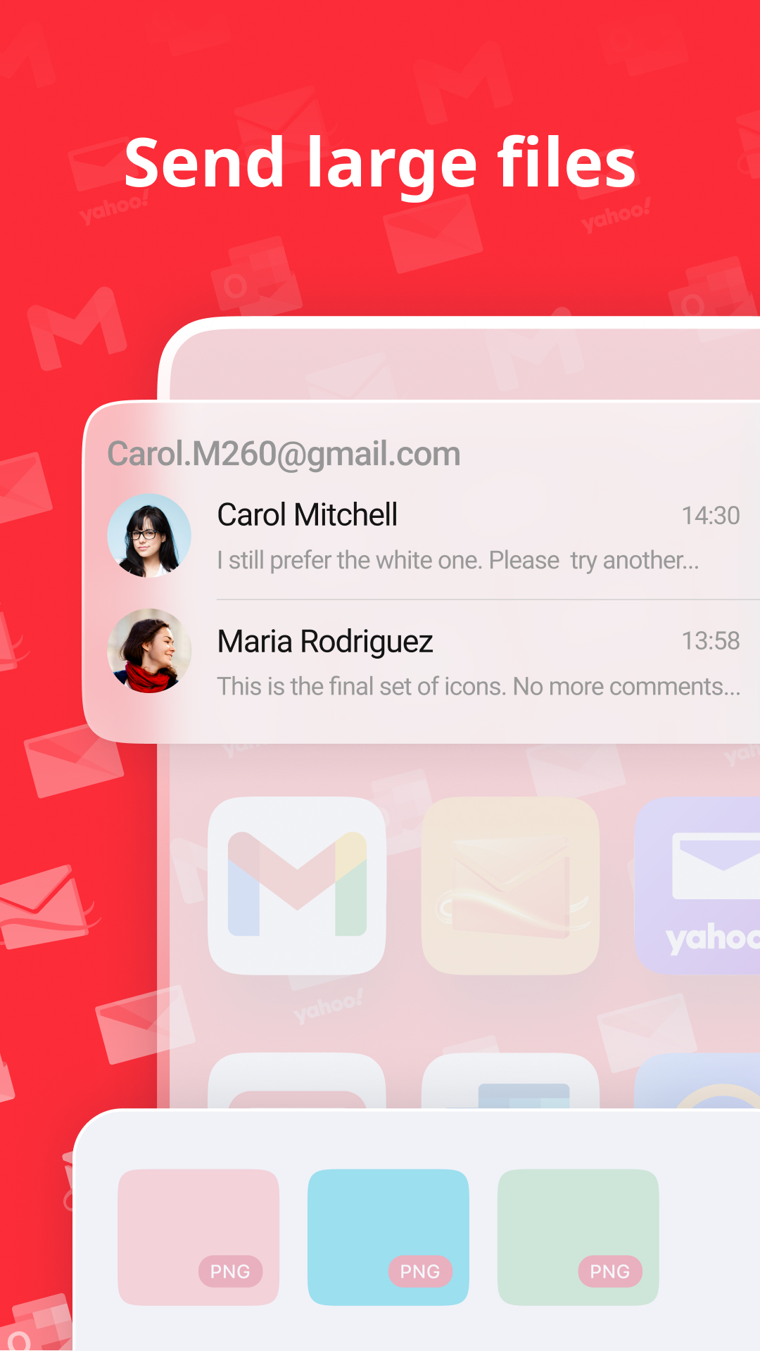 اسکرین شات 8 برنامه myMail: for Gmail & Hotmail
